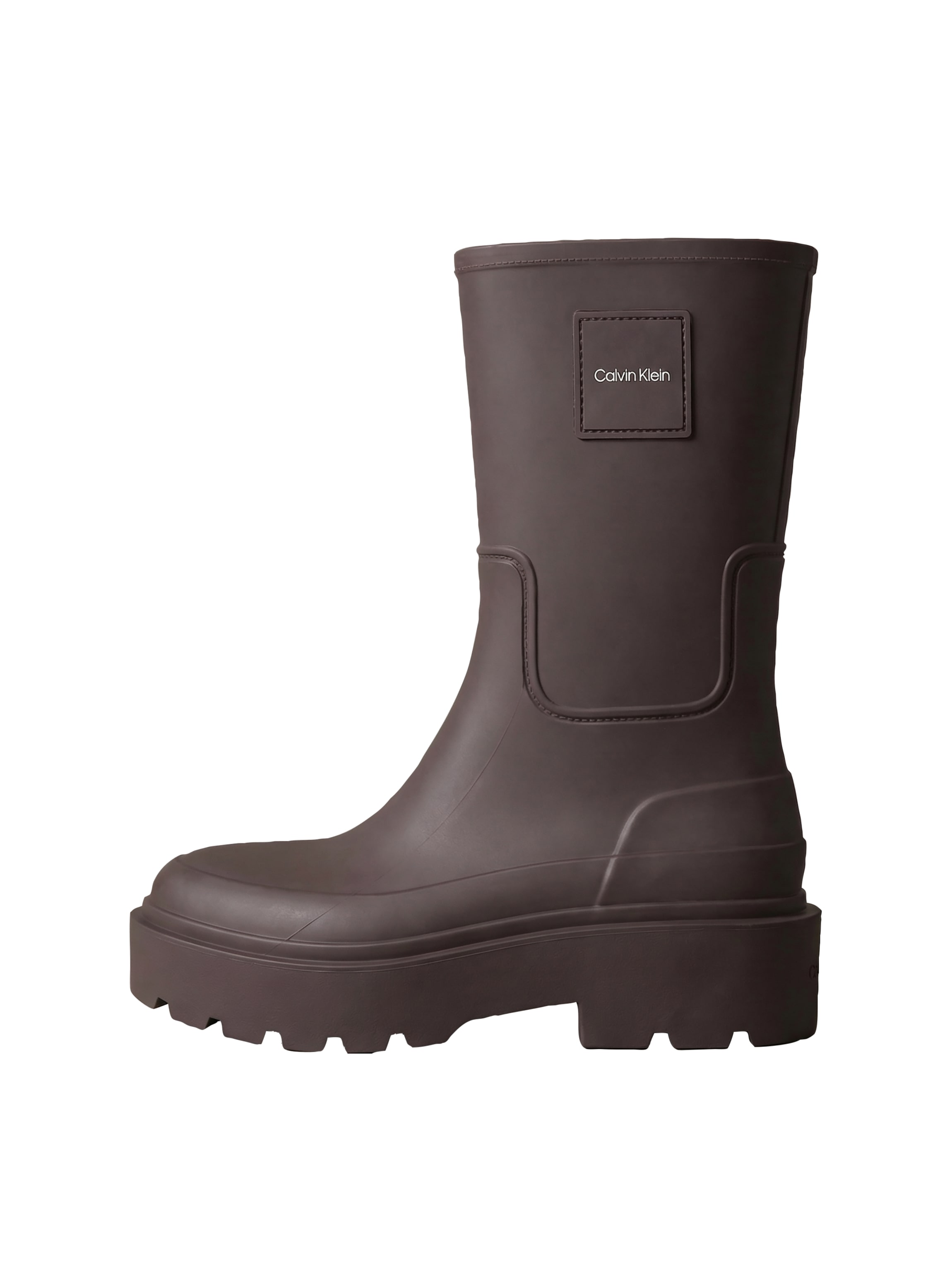 Calvin Klein Gummistiefel »RAINBOOT RUBBER«  Regenstiefel, Regenboots mit Plateausohle und Logoschriftzug