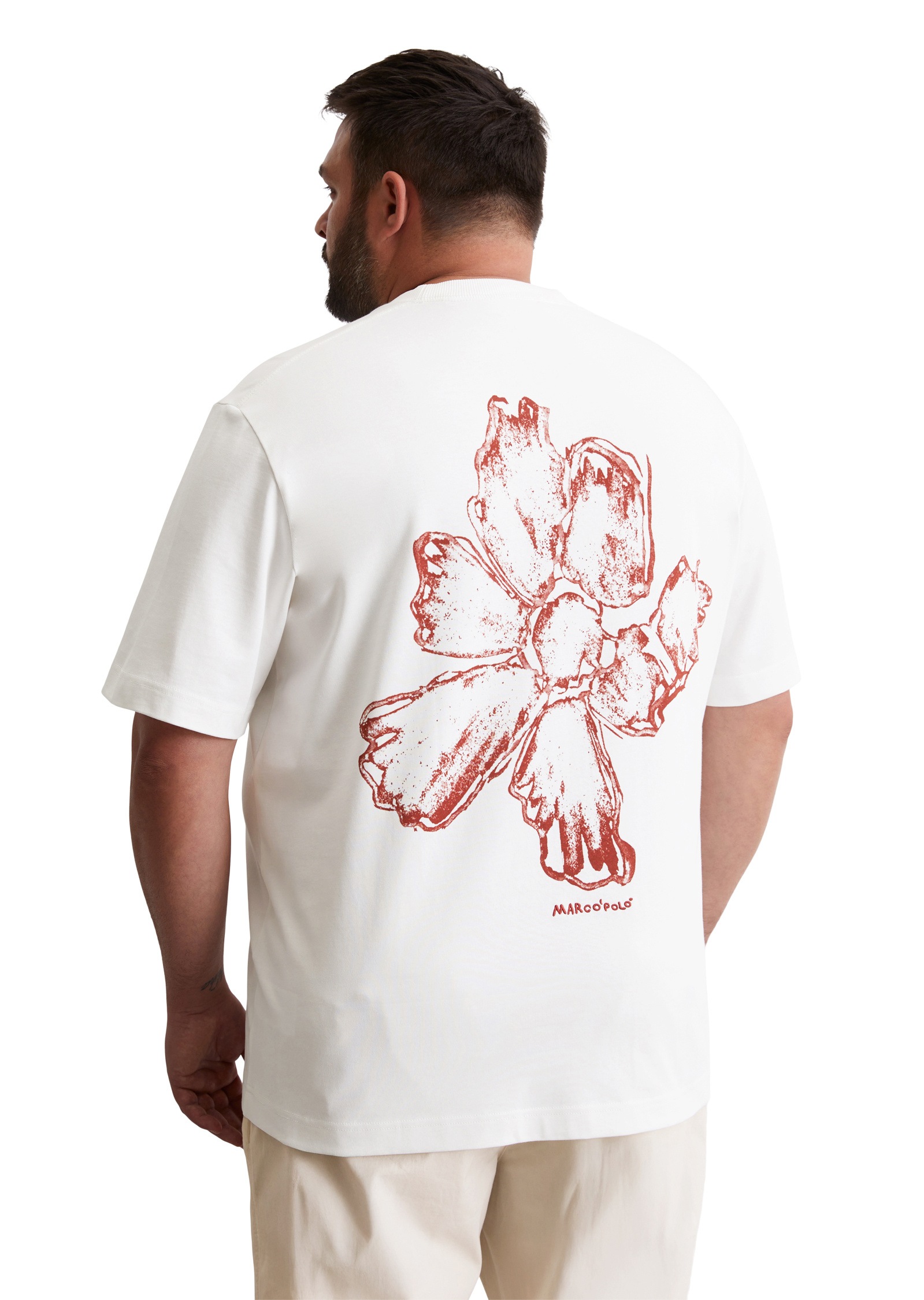 Marc O'Polo T-Shirt »mit Rückenprint«