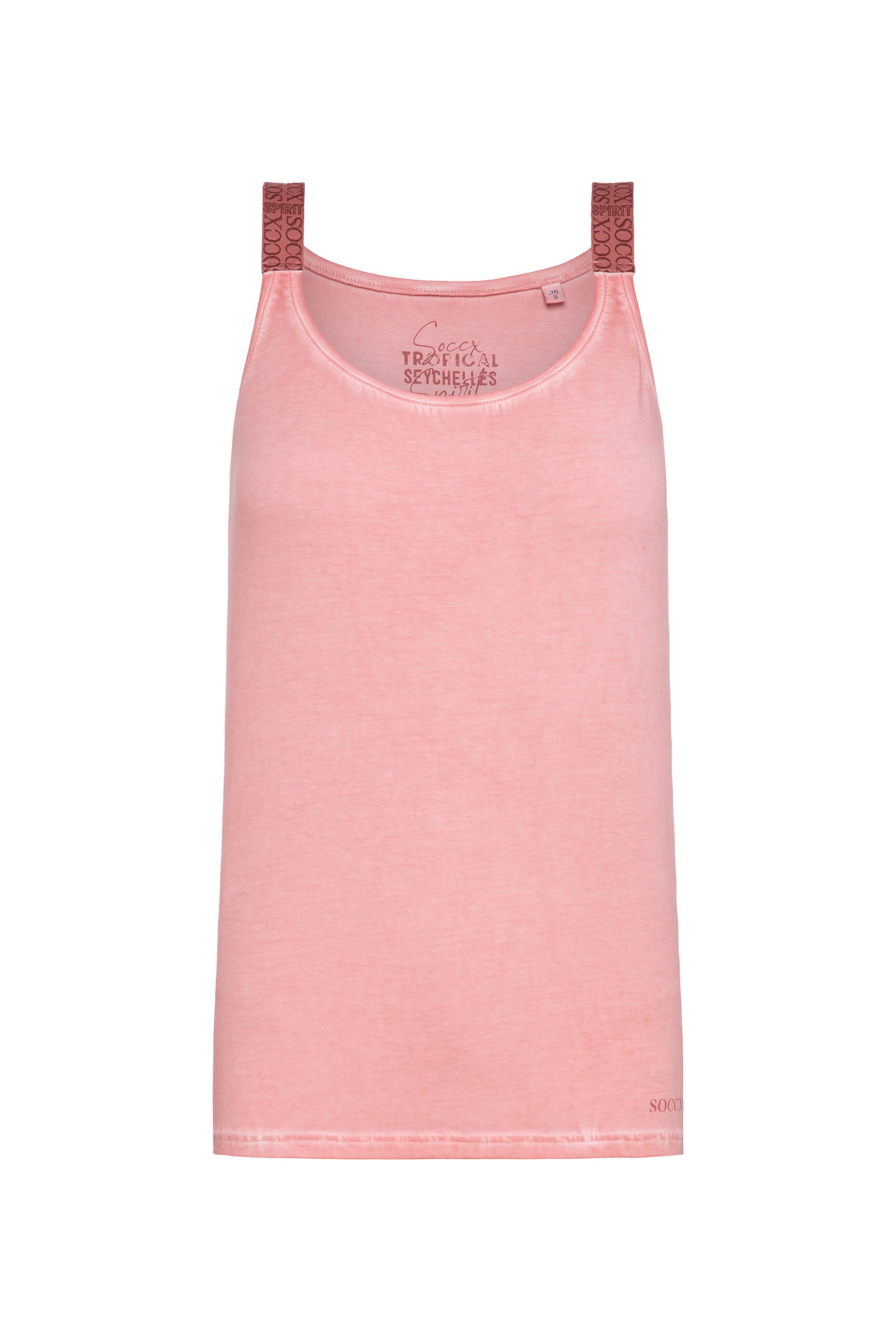 SOCCX Tanktop, mit Baumwolle günstig online kaufen