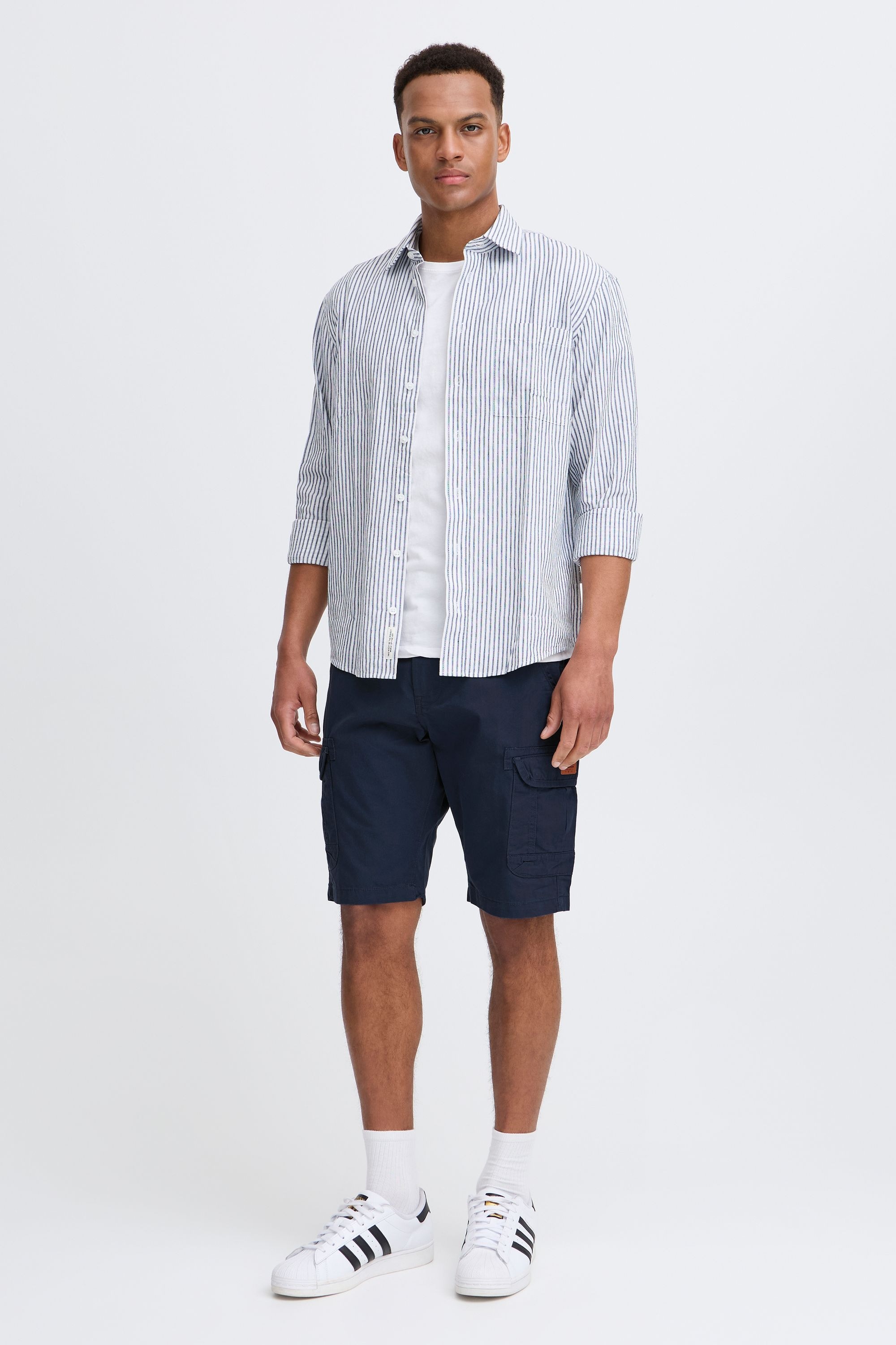 Blend BHCrixus Cargo Shorts Navy Size S 4