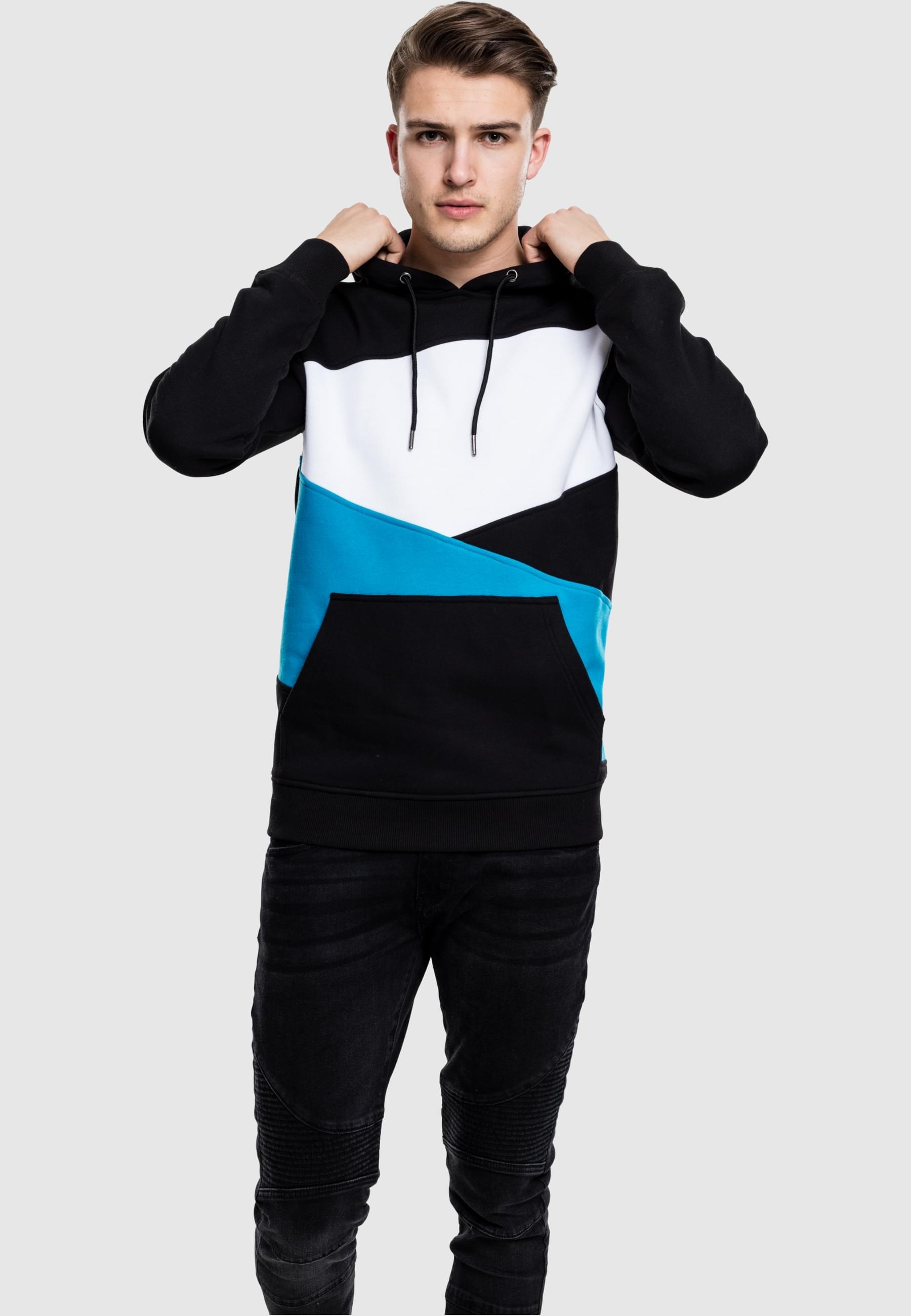 URBAN CLASSICS Sweatshirt »Urban Classics Herren Zig Zag Hoody«, (1 tlg.)