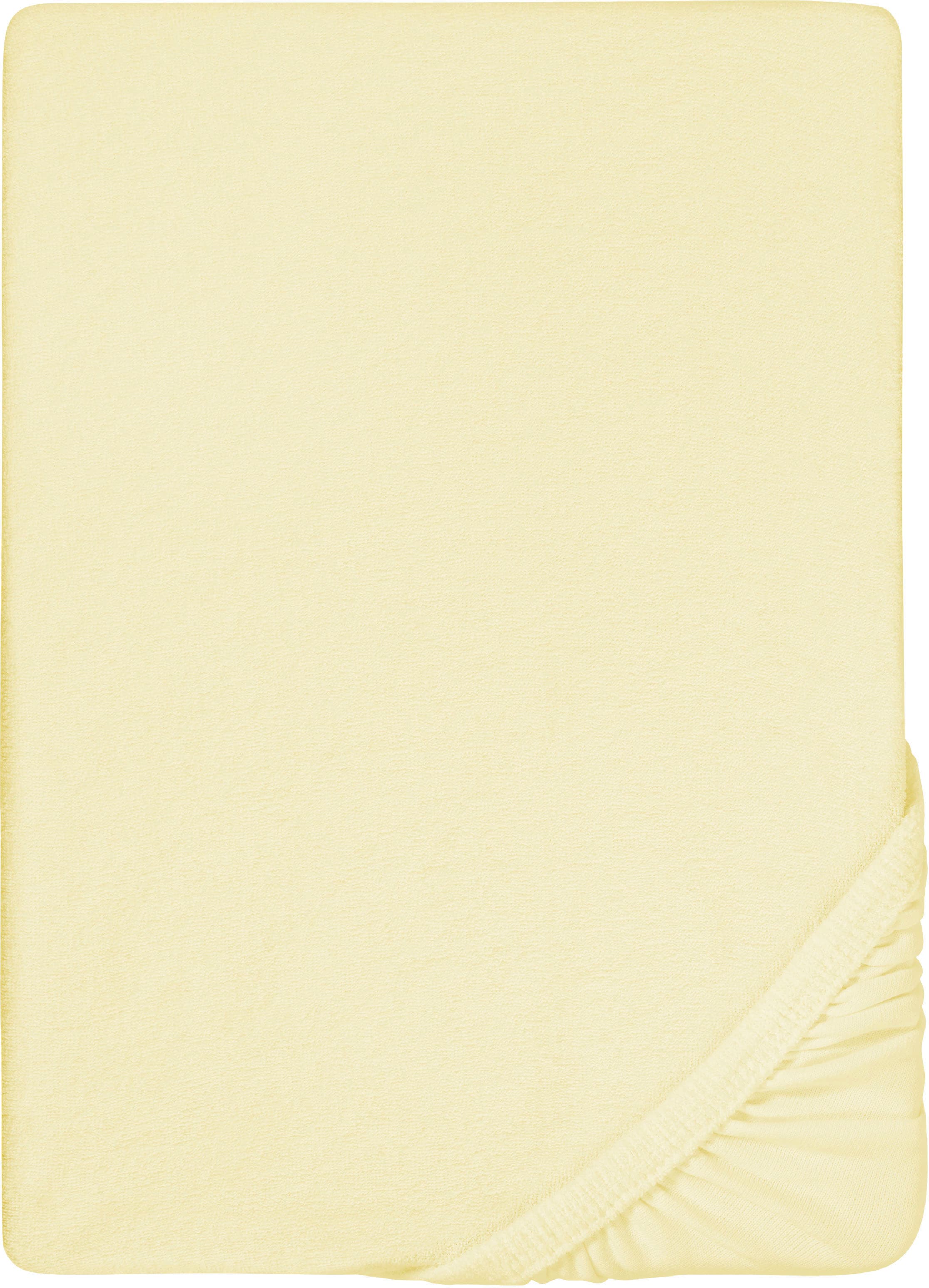 Biberna Spannbettlaken "Pepe" weicher Frottee-Stretch günstig online kaufen