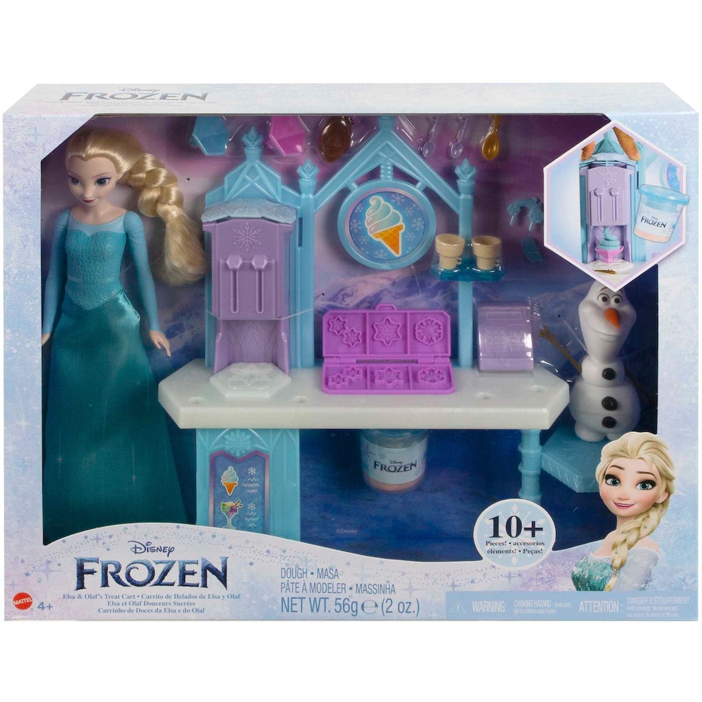 Mattel® Anziehpuppe »Disney Die Eiskönigin, Elsas und Olafs Eiscreme-Stand«