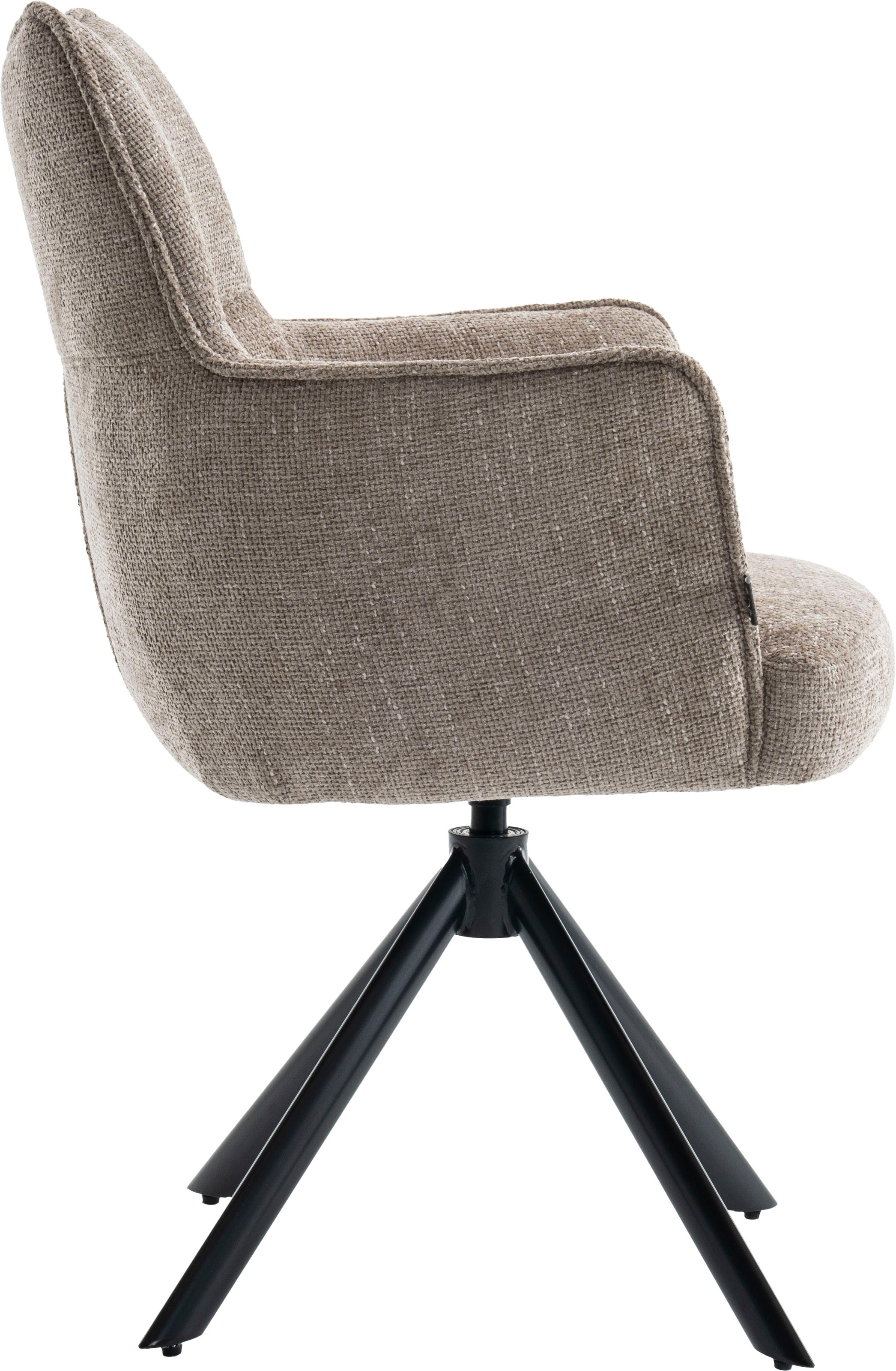 Home affaire Drehstuhl "Cresta", 1 St., Boucle, tolle Optik günstig online kaufen