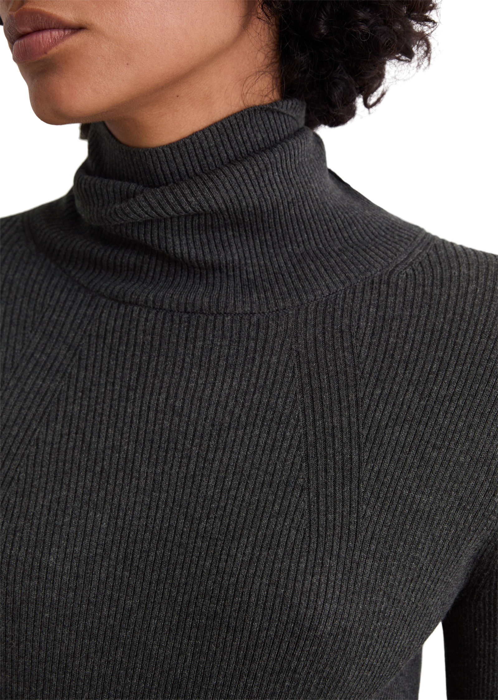 Marc O'Polo Rollkragenpullover »aus Organic Cotton«