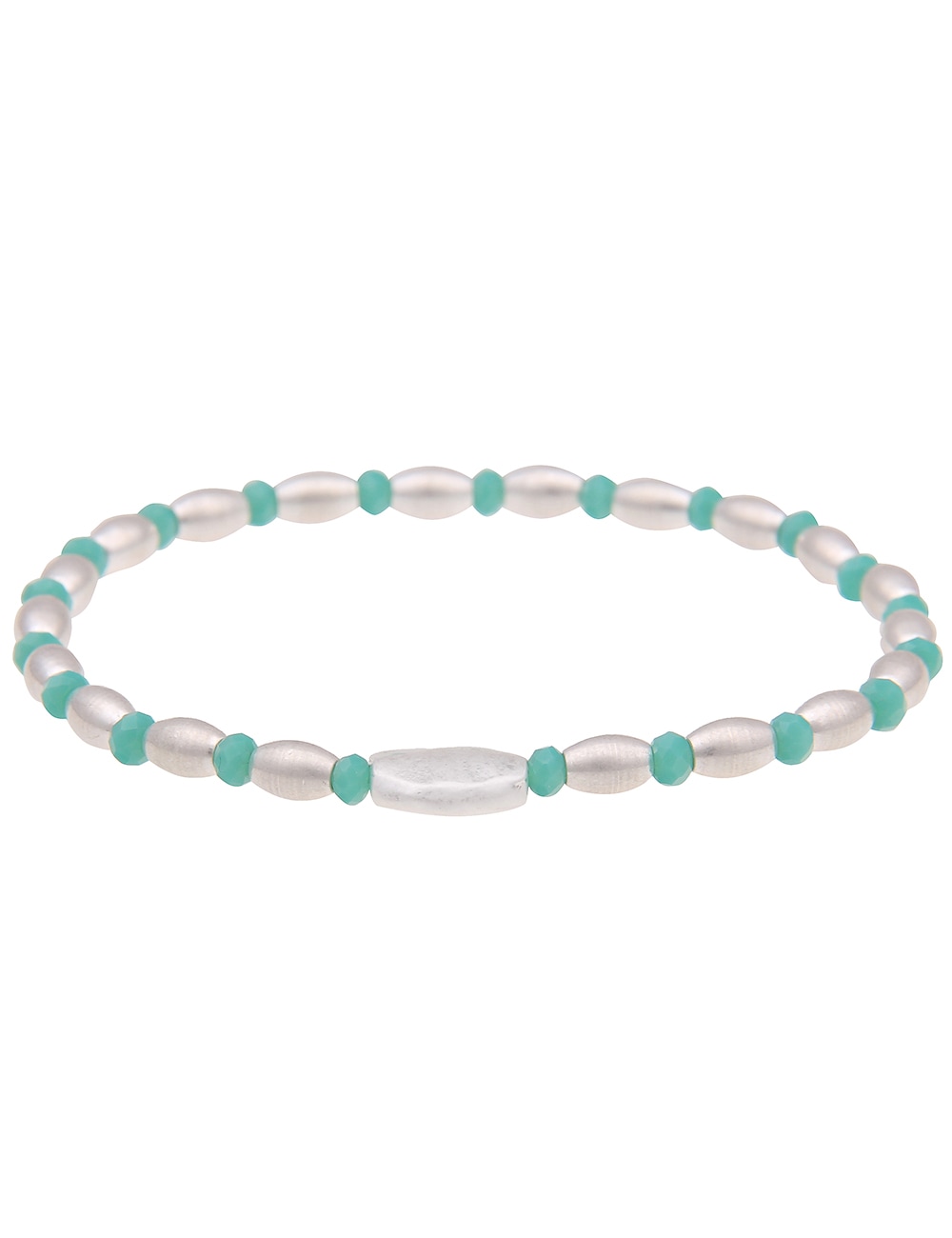 leslii Armband »Glasperlen Filigran«, mit geschliffenen Glasperlen