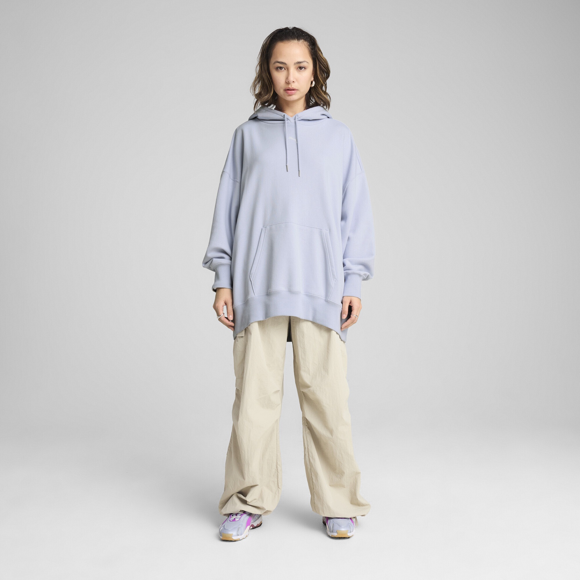 PUMA Hoodie »WARDROBE ESS Oversized-Hoodie Damen«