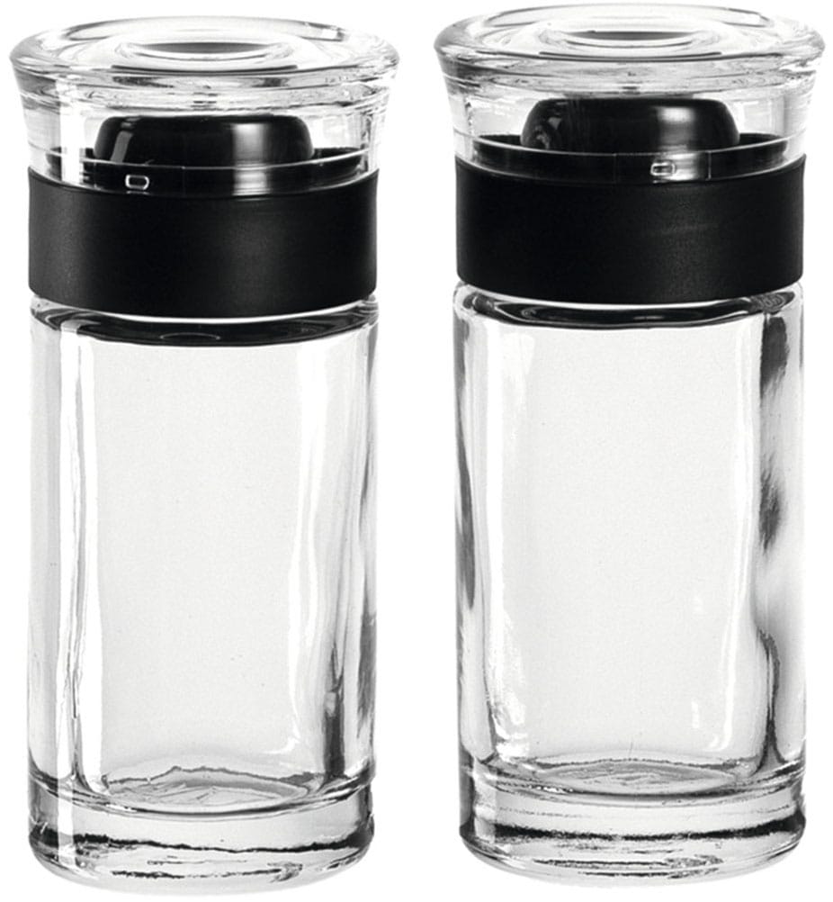 LEONARDO Salz- / Pfefferstreuer »CUCINA, Gewürzstreuer, 2er Set«, (Set, 2 tlg.), Höhe ca. 9 cm, Fassungsvermögen je 40 ml
