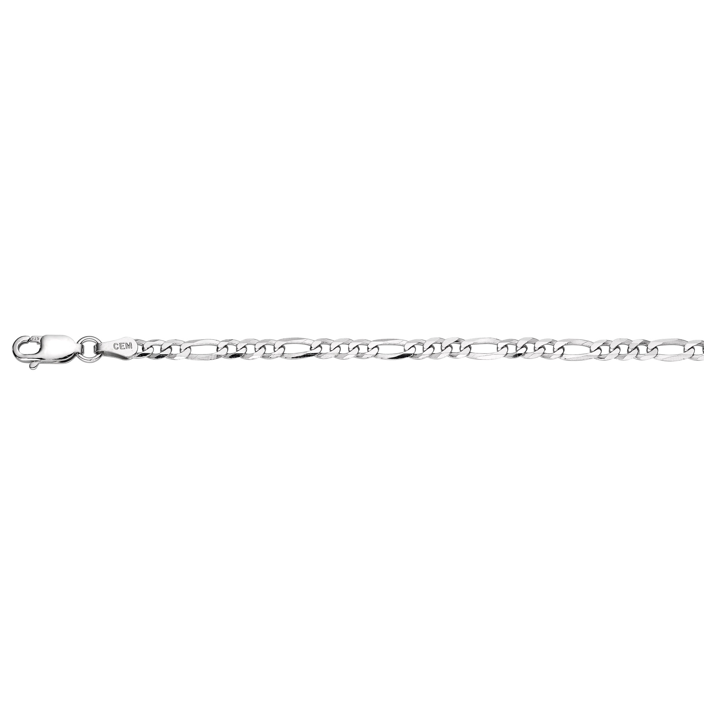Firetti Armkette »Schmuck Geschenk Silber 925 Figarokettengliederung ca. 3,2 mm breit« Made in Germany