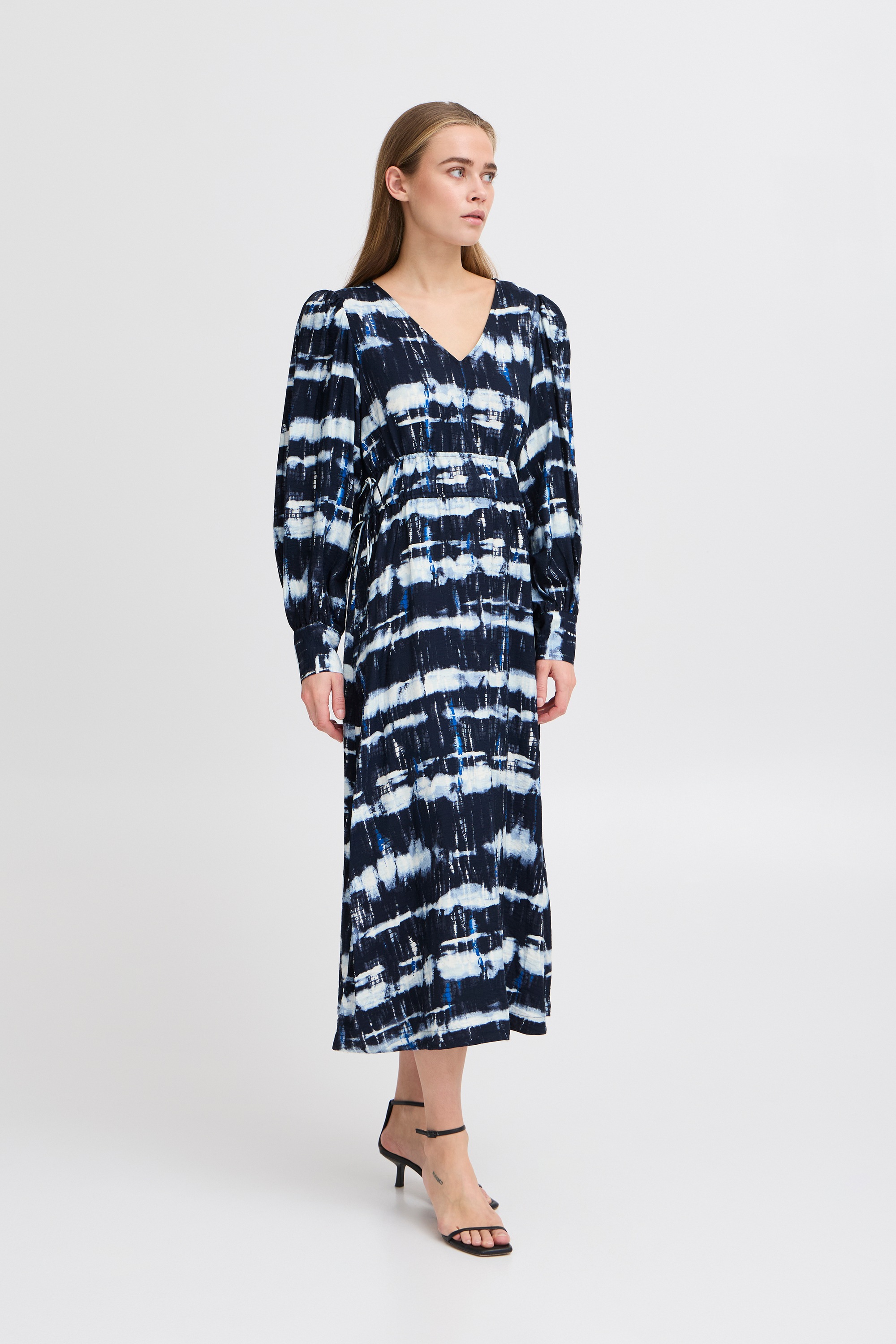 Ichi Midikleid »Damen Kleid IHVARIEL«