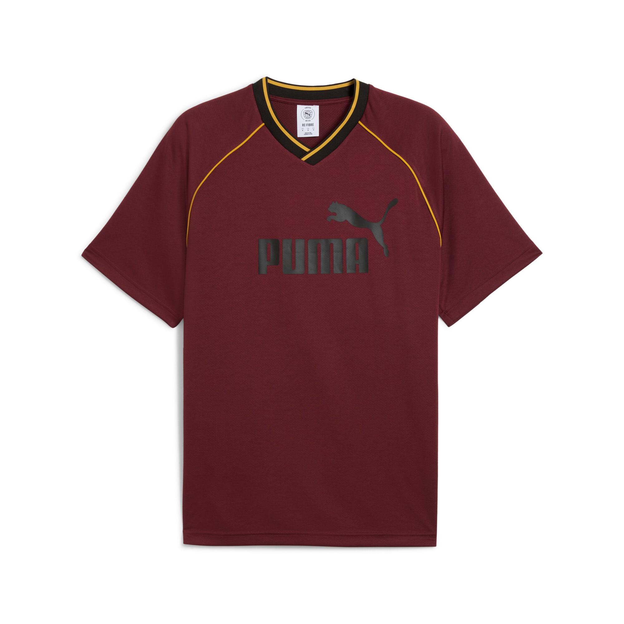PUMA T-Shirt "ESS FOOTBALL JERSEY" relaxed fit, Kurzarmdesign, mit DryCELL- günstig online kaufen