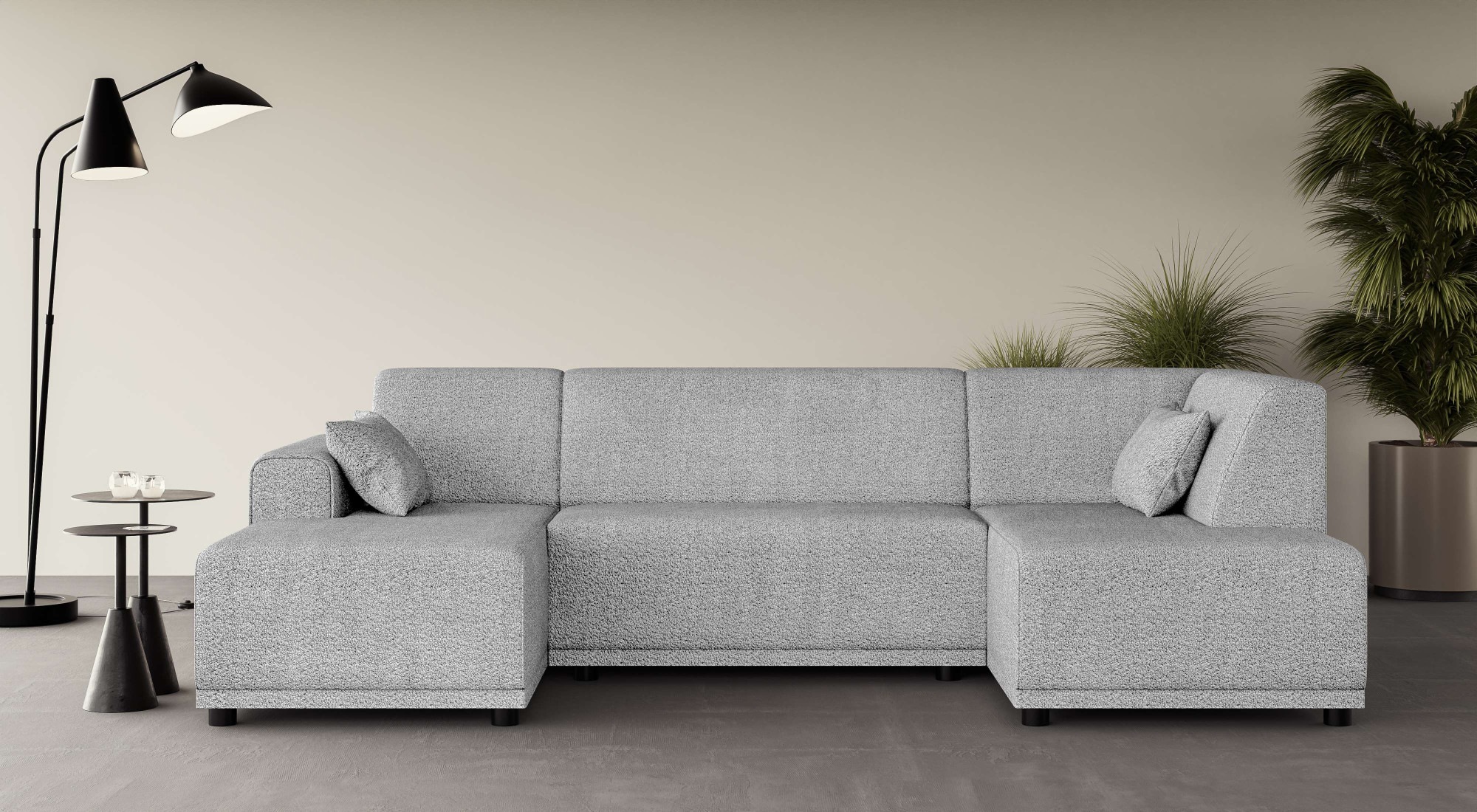 Home affaire Sofa »TAMMO« U-Form