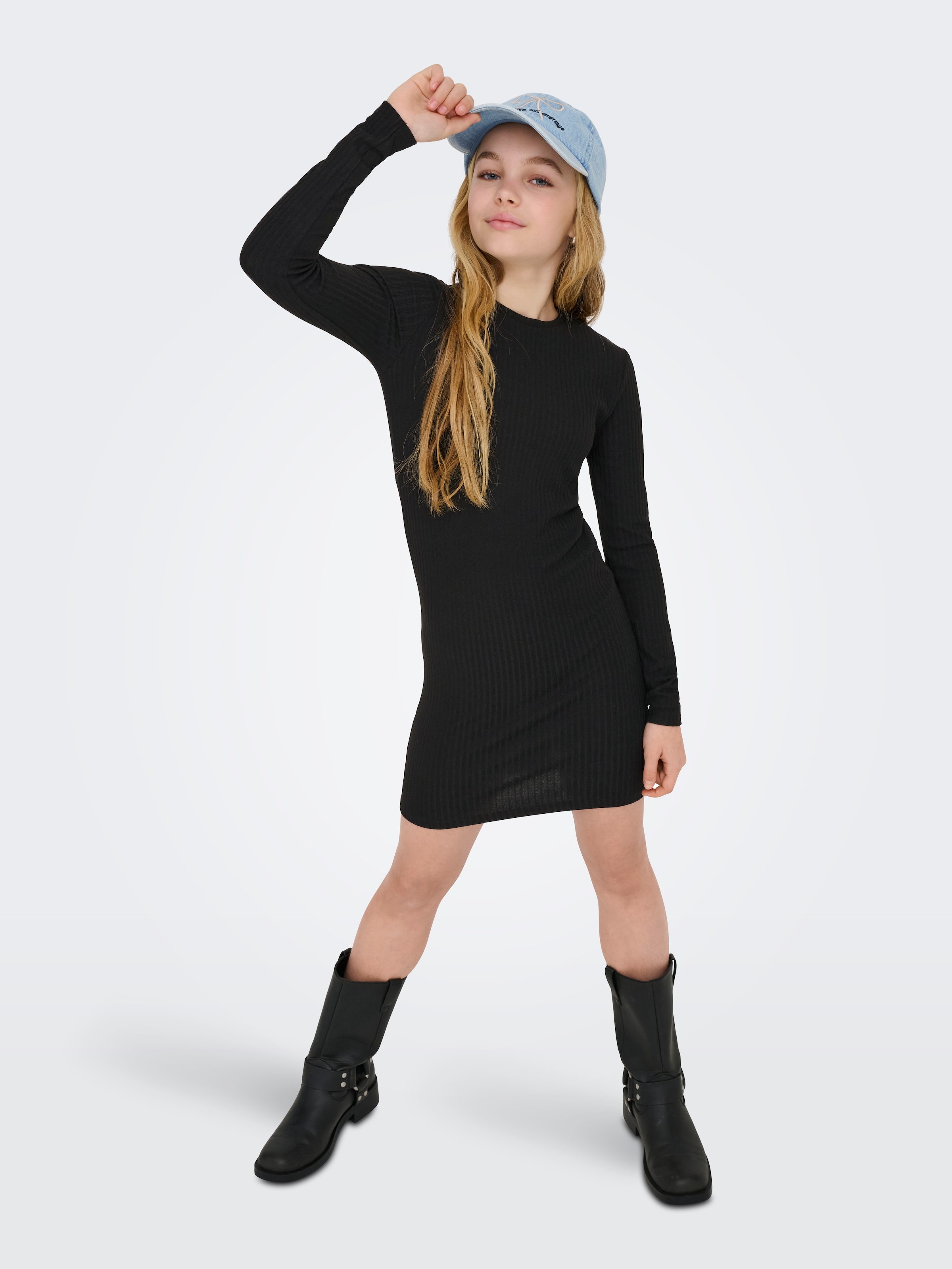 KIDS ONLY Jerseykleid »KOGNELLA SOLID L/S DRESS JRS«