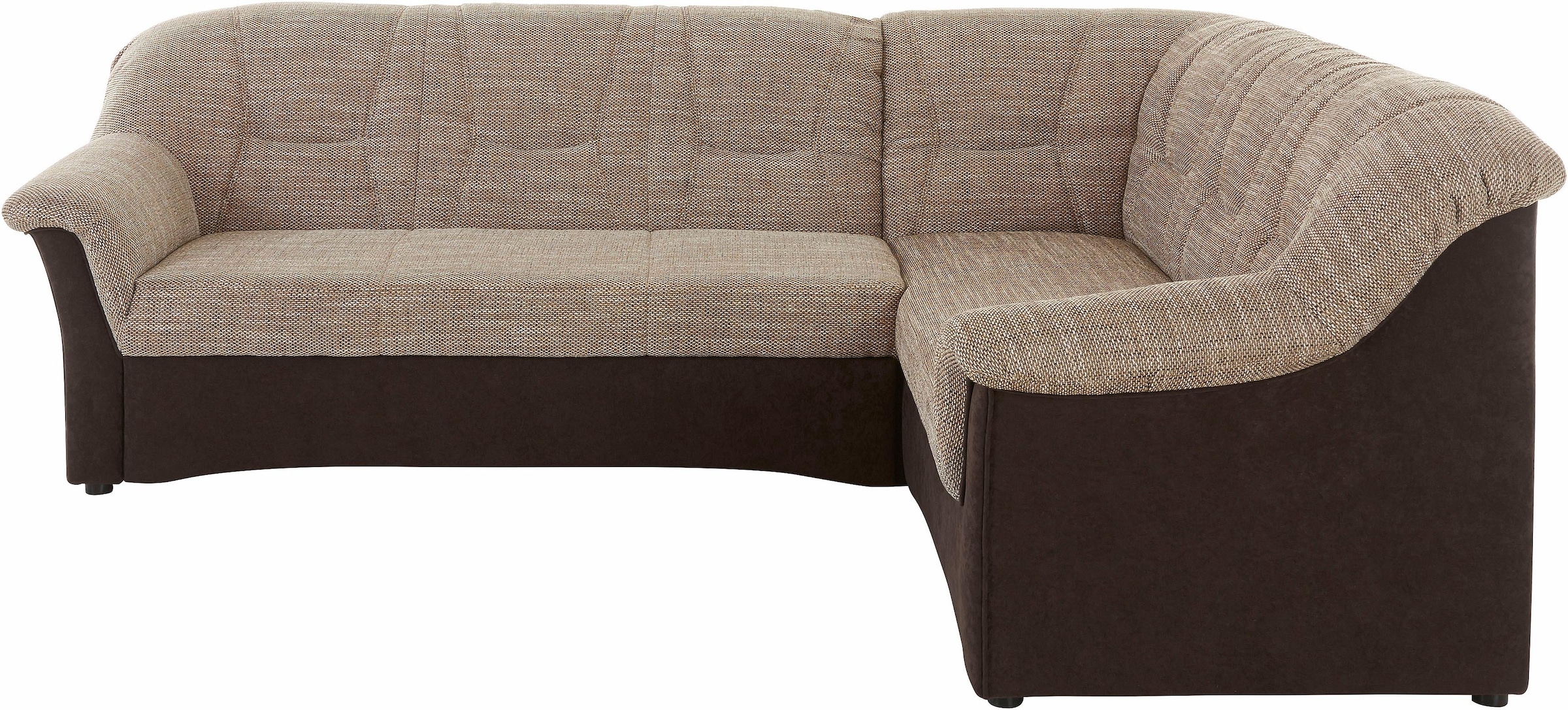 DOMO collection Ecksofa "Sarafina zeitlos&bequem, optional mit Federkern, B günstig online kaufen