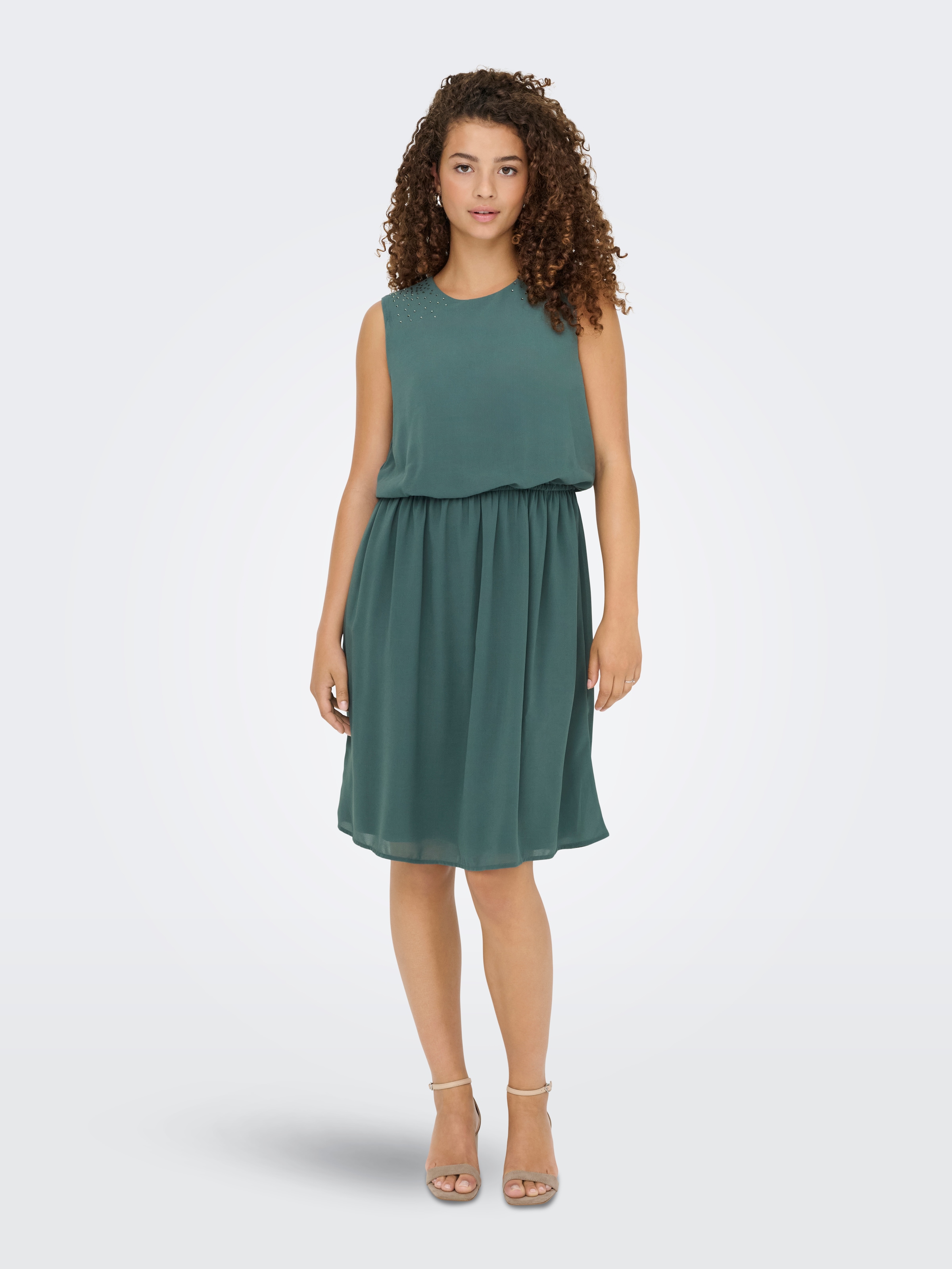 ONLY Minikleid »ONLSTINNA LIFE SL DETAIL DRESS WVN« Sommerkleid