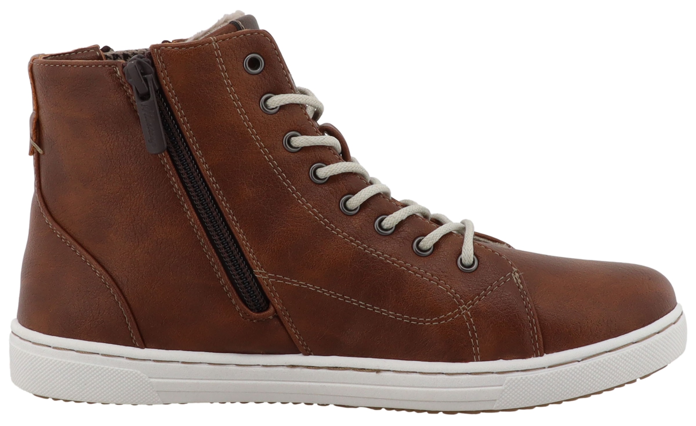 Mustang Shoes Winterstiefelette »Tuala«  Schnürboots mit Reißverschluss