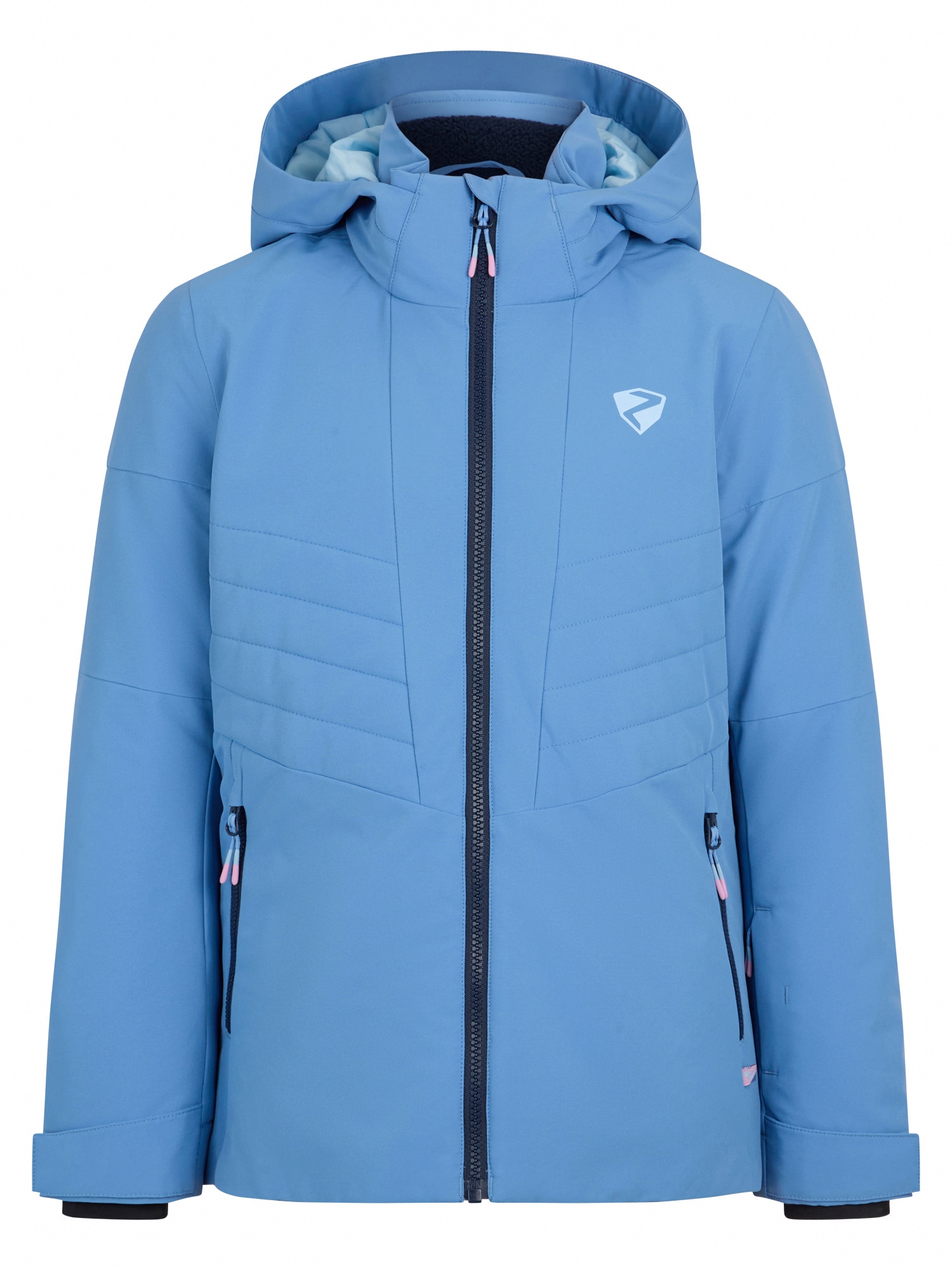 Ziener Skijacke "ARISA-Z AQUASHIELD MÄDCHEN" wasser- u. winddicht, atmungsaktiv, warm, reflektierende Elemente