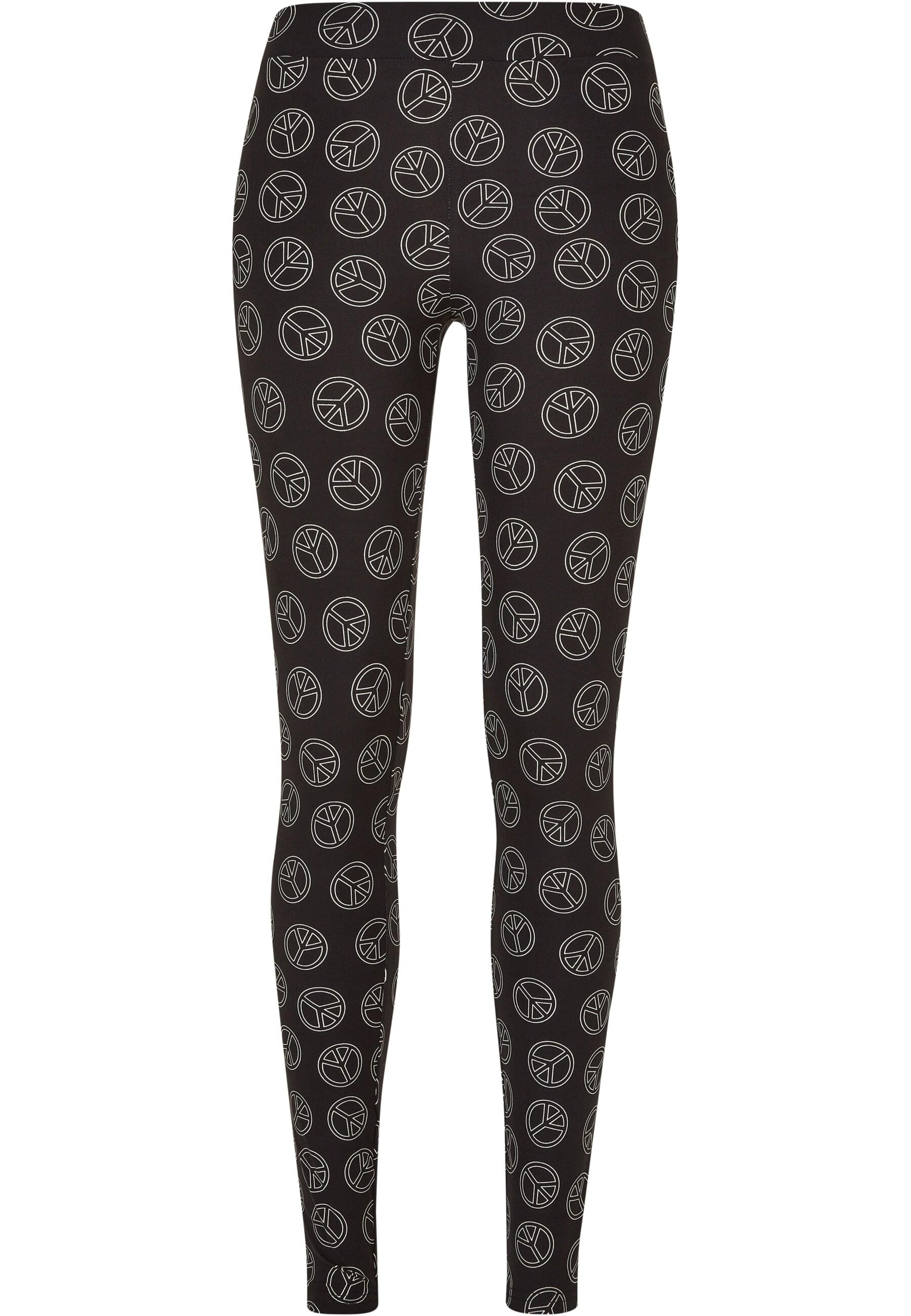 URBAN CLASSICS Leggings "Urban Classics Damen Ladies Soft AOP Leggings", (1 tlg.)