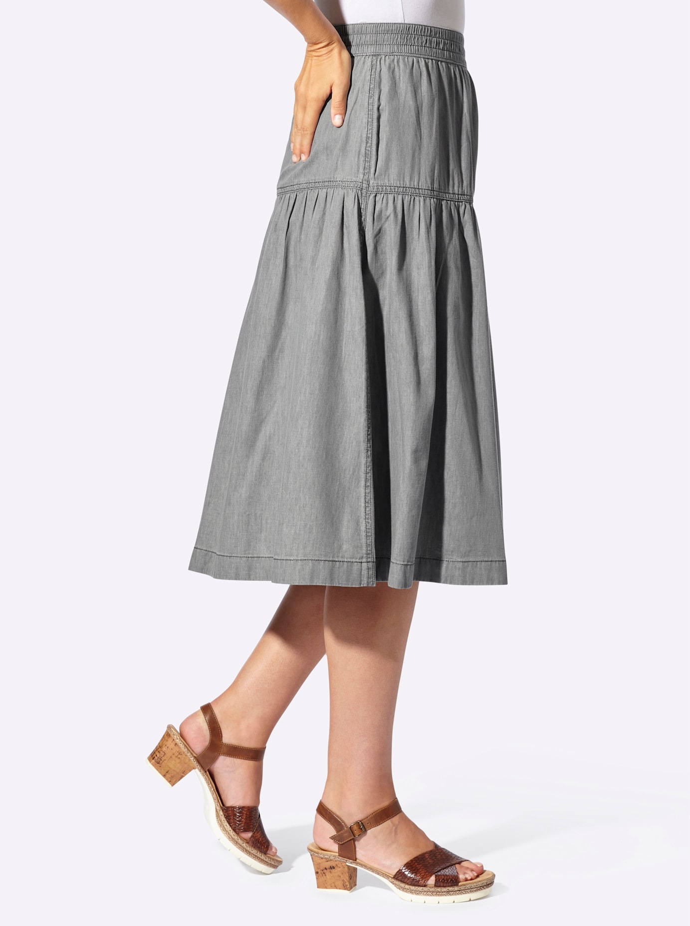 Classic Basics Jeansrock