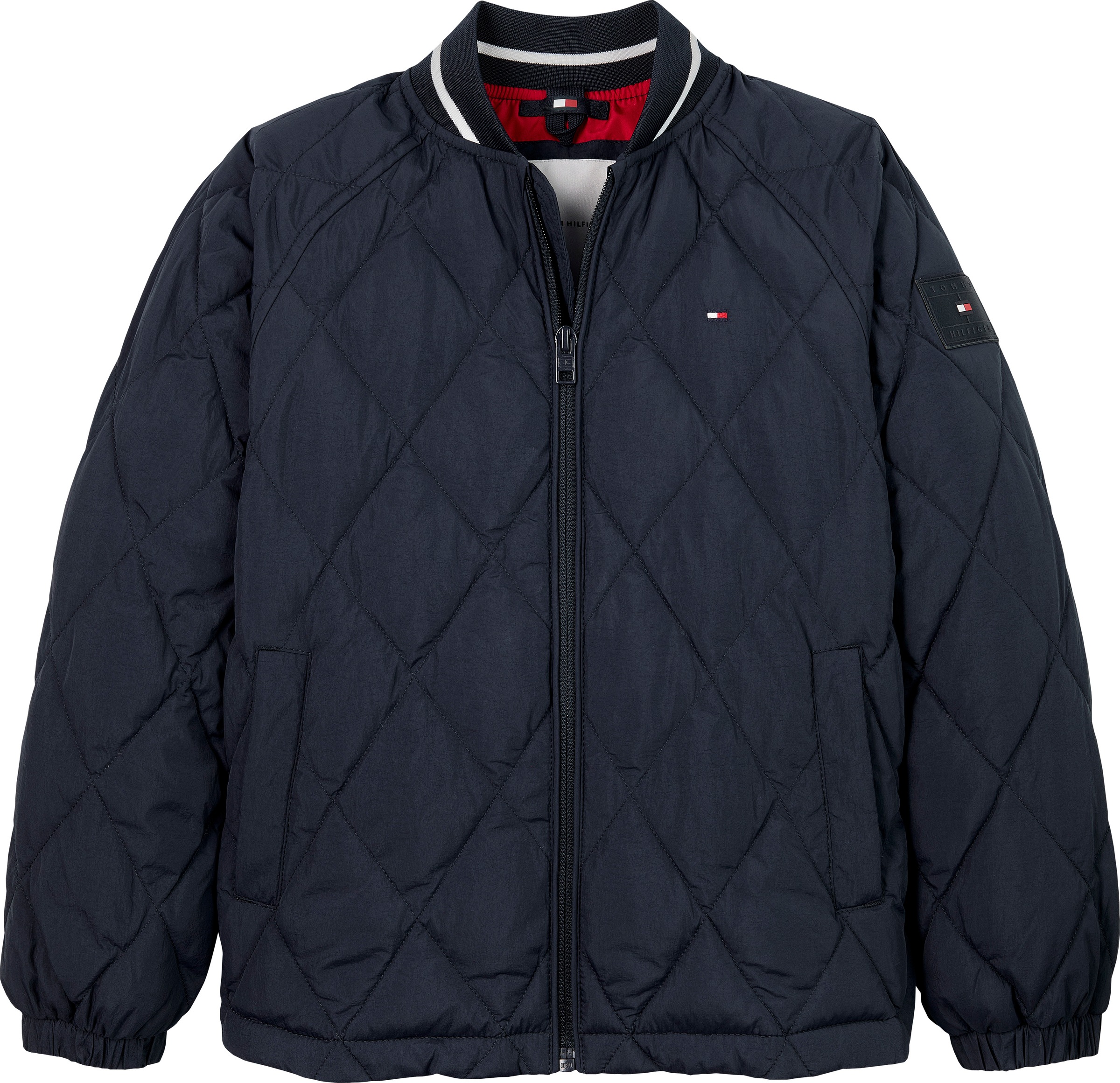 Tommy Hilfiger Steppjacke »U QUILTED JACKET« mit wärmender Wattierung
