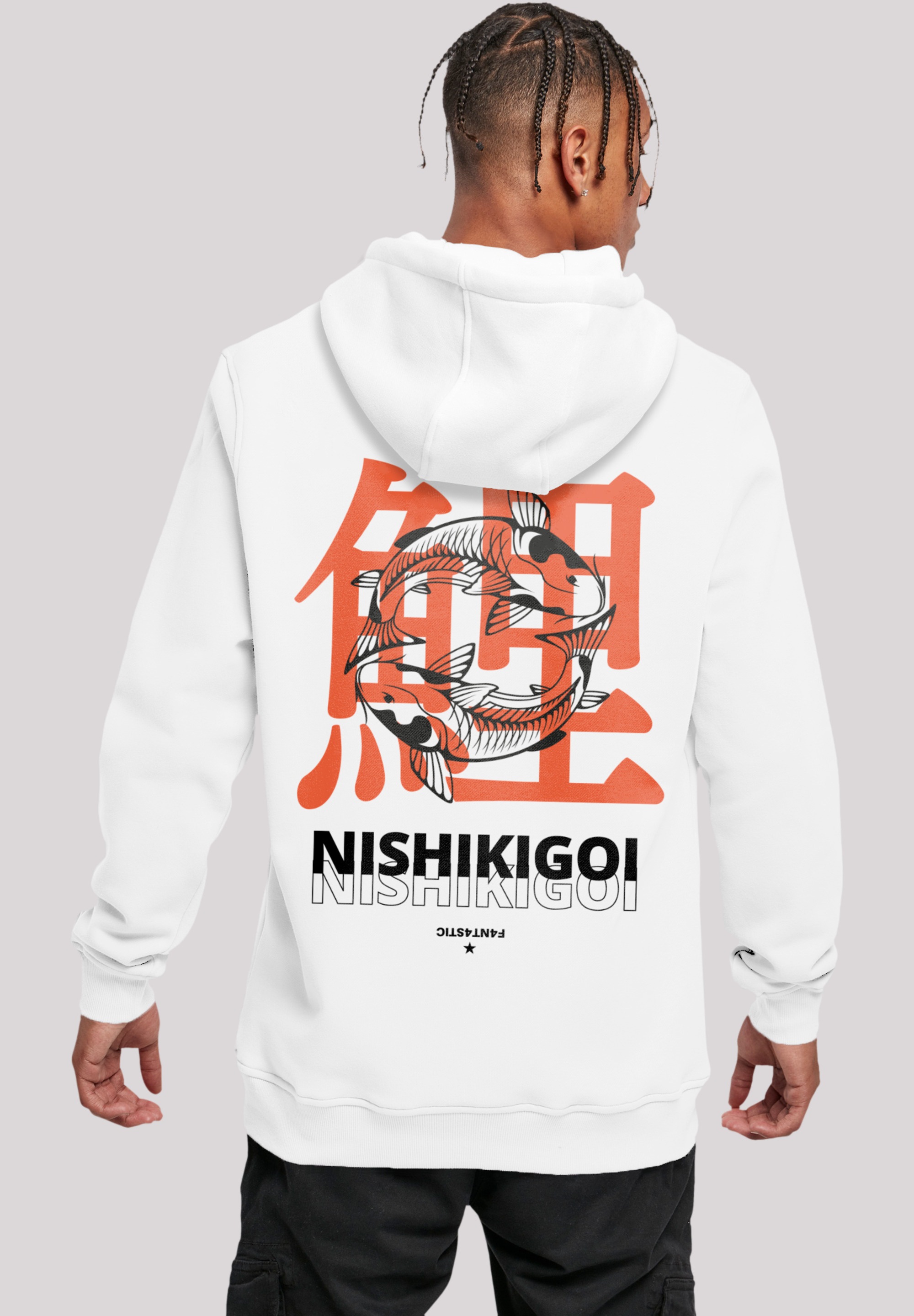 F4NT4STIC Kapuzenpullover "Nishikigoi", Print