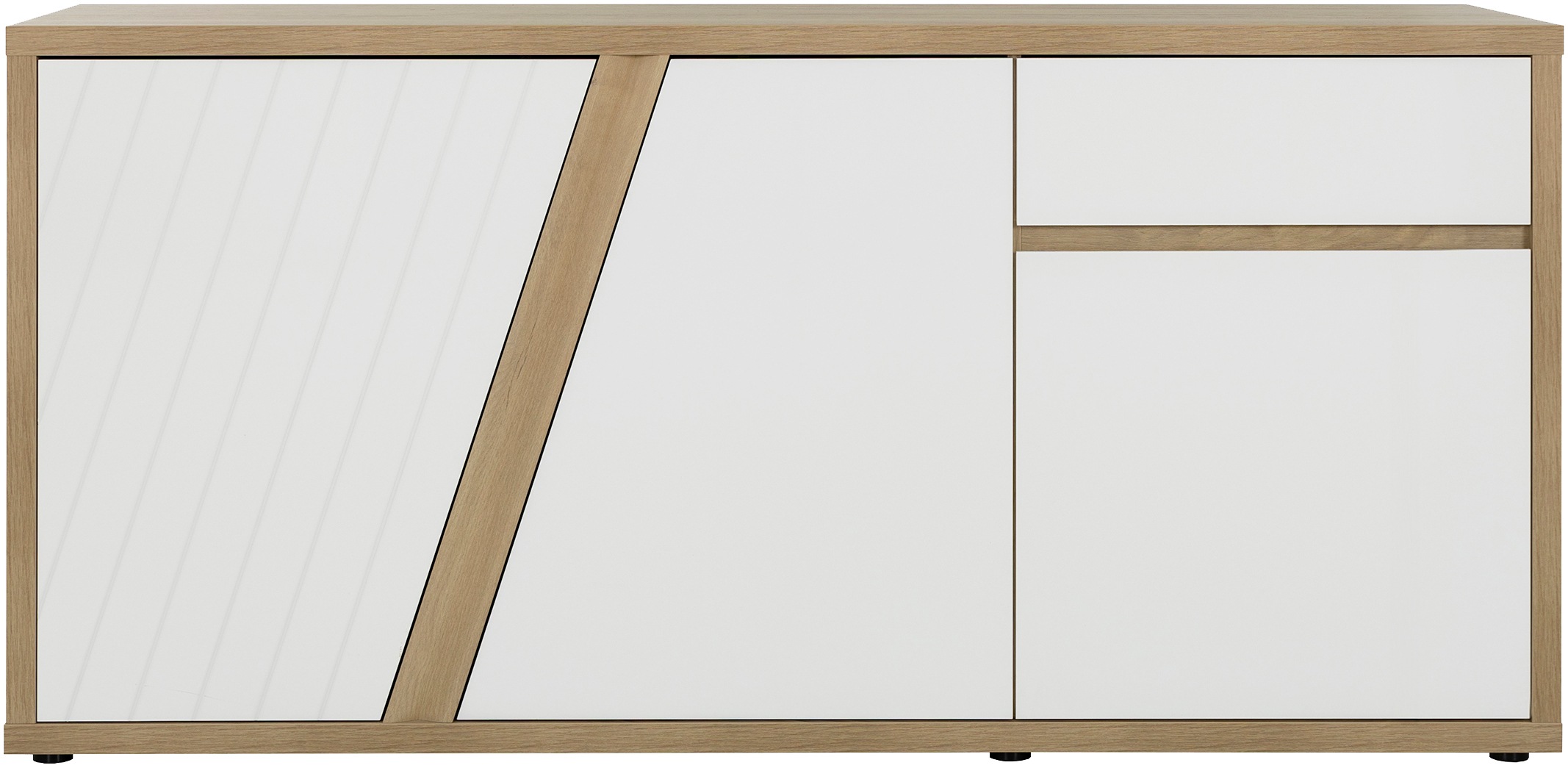 Gami Sideboard "EPURA", Sideboard 3 Türen 1 Schublade günstig online kaufen