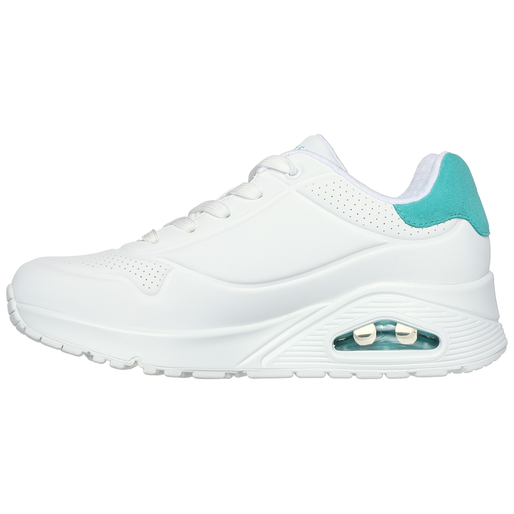 Skechers Sneaker »UNO - POP BACK«, Freizeitschuh, Halbschuh, Schnürschuh komfortabler Skech-Air Funktion