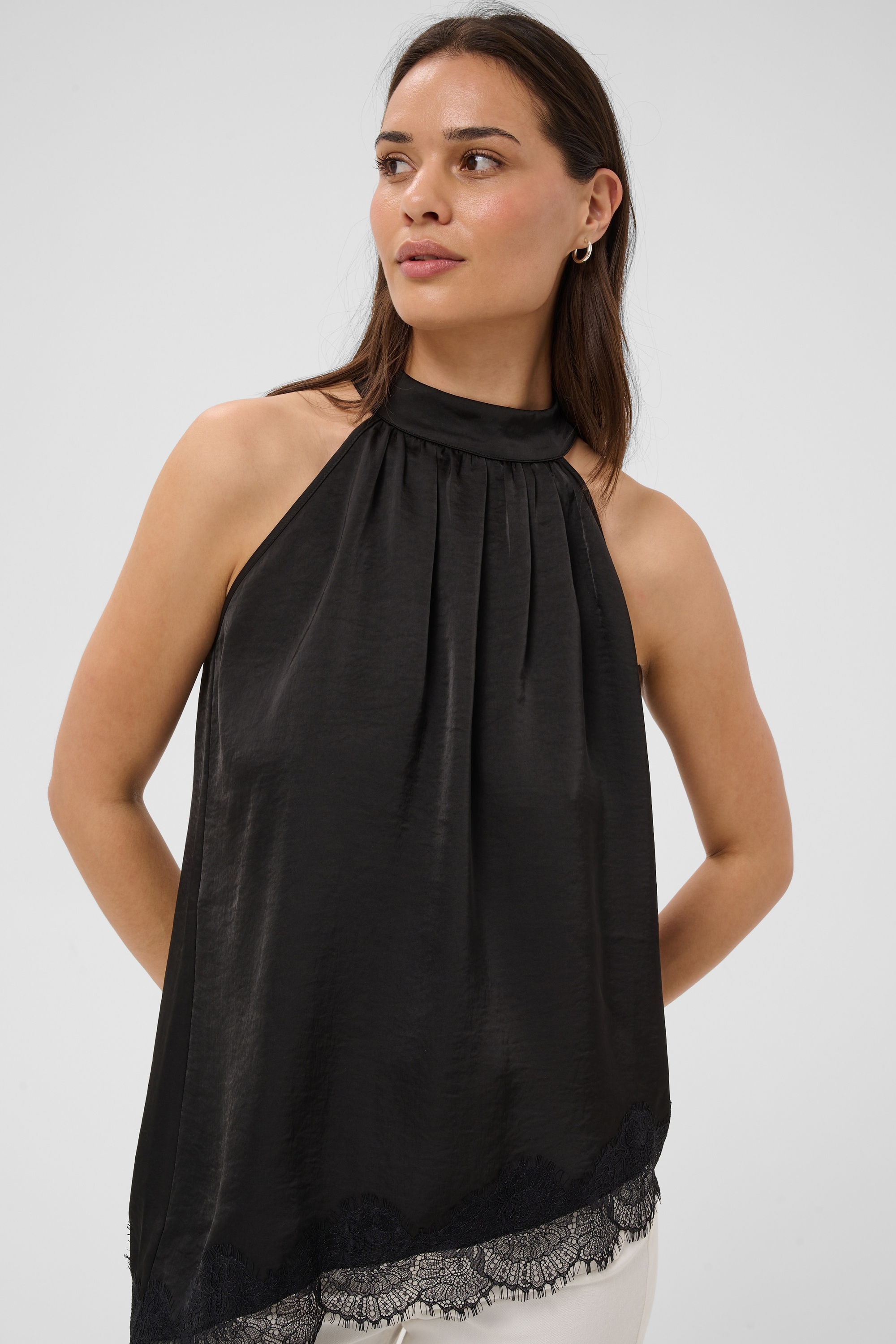 KAFFE Blusentop »Damen Bluse ärmellos KAthilde«