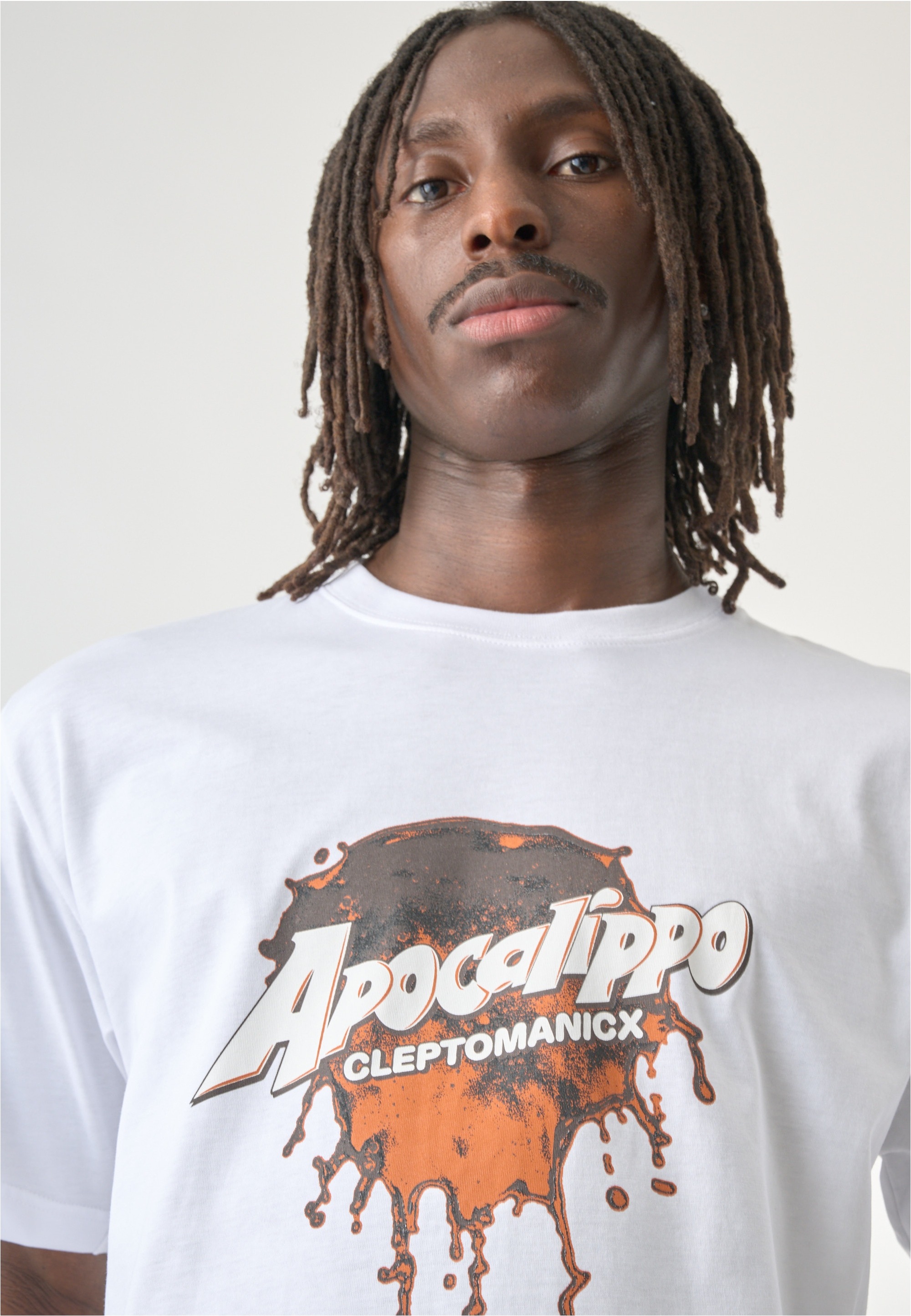 Cleptomanicx T-Shirt mit coolem Frontprint