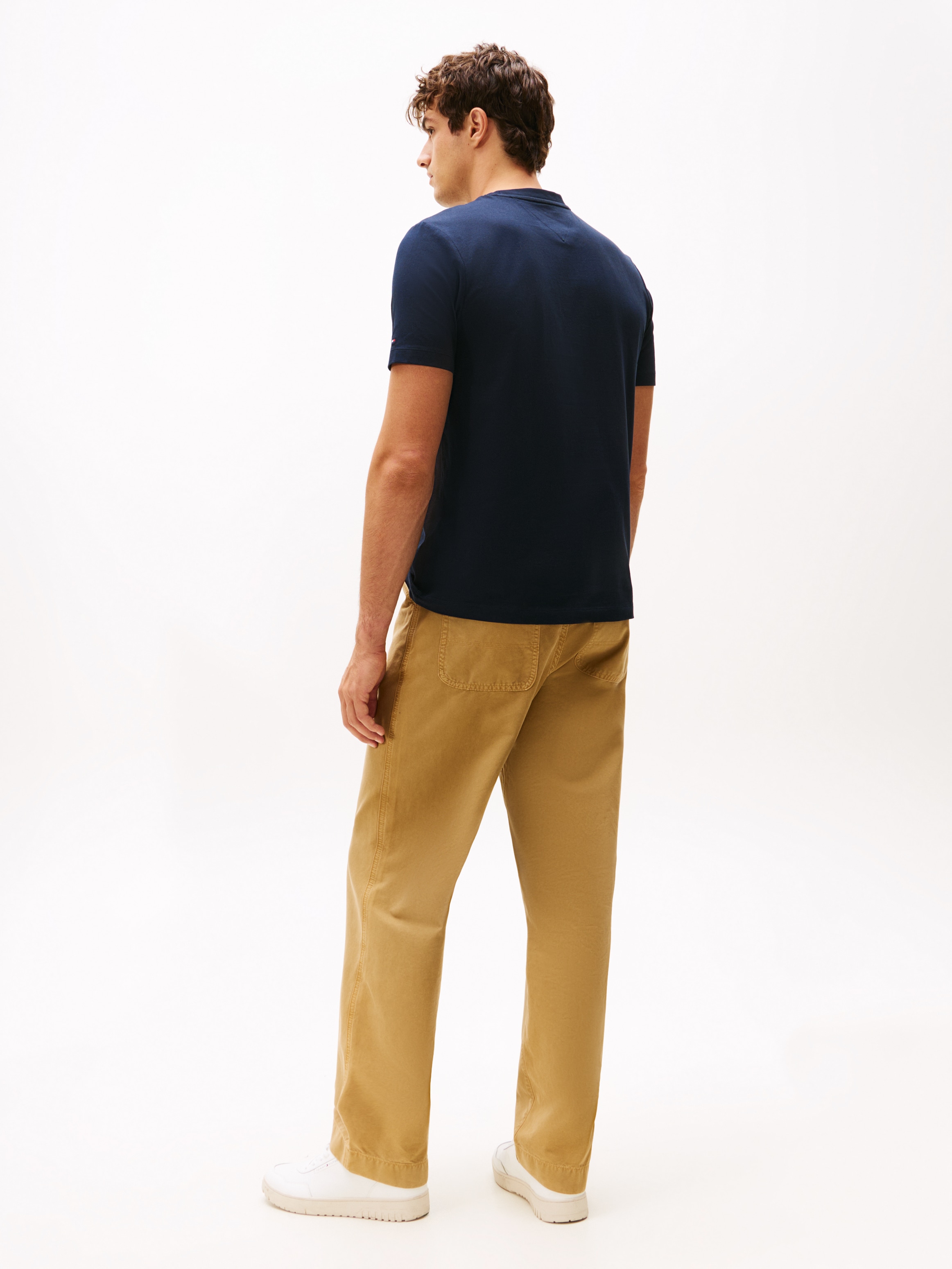 Tommy Hilfiger T-Shirt »HILFIGER STACK GRAPHIC TEE«, Regular fit mit Rundhalsausschnitt