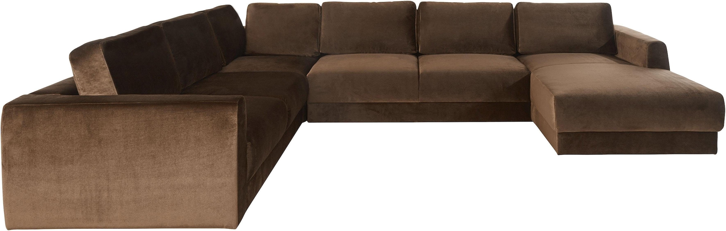 Home affaire Wohnlandschaft "Hobro U-Form" in 3 Bezugsqualitäten in vielen günstig online kaufen