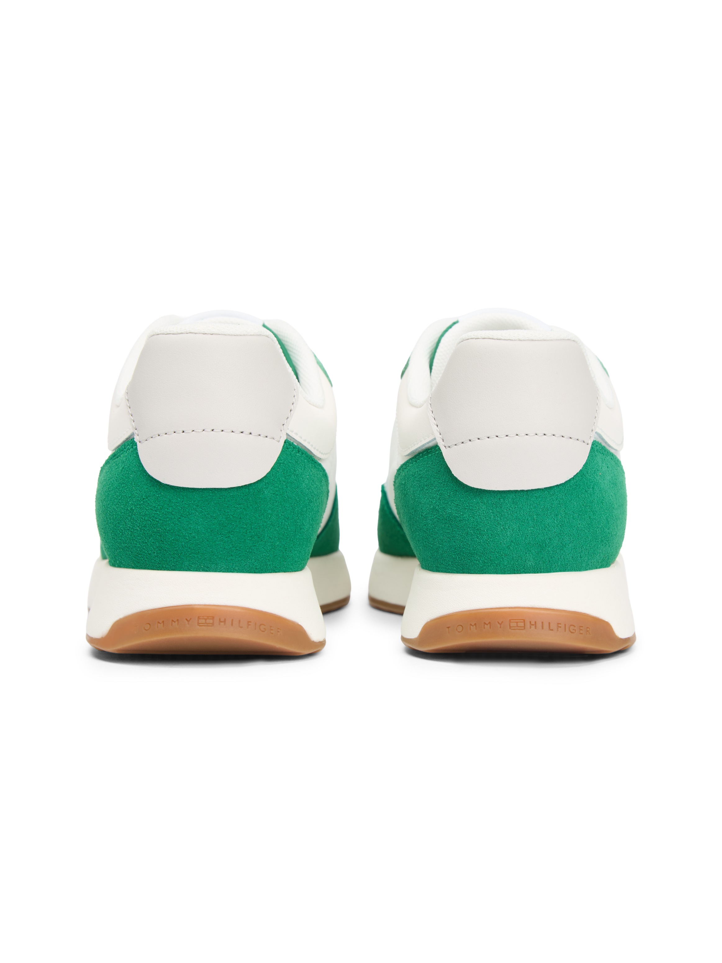 Thumbnail - Tommy Hilfiger Plateausneaker "MIX MATERIAL RUNNER", Freizeitschuh, Halbschuh, Schnürschuh mit modischem Kontrastbesatz