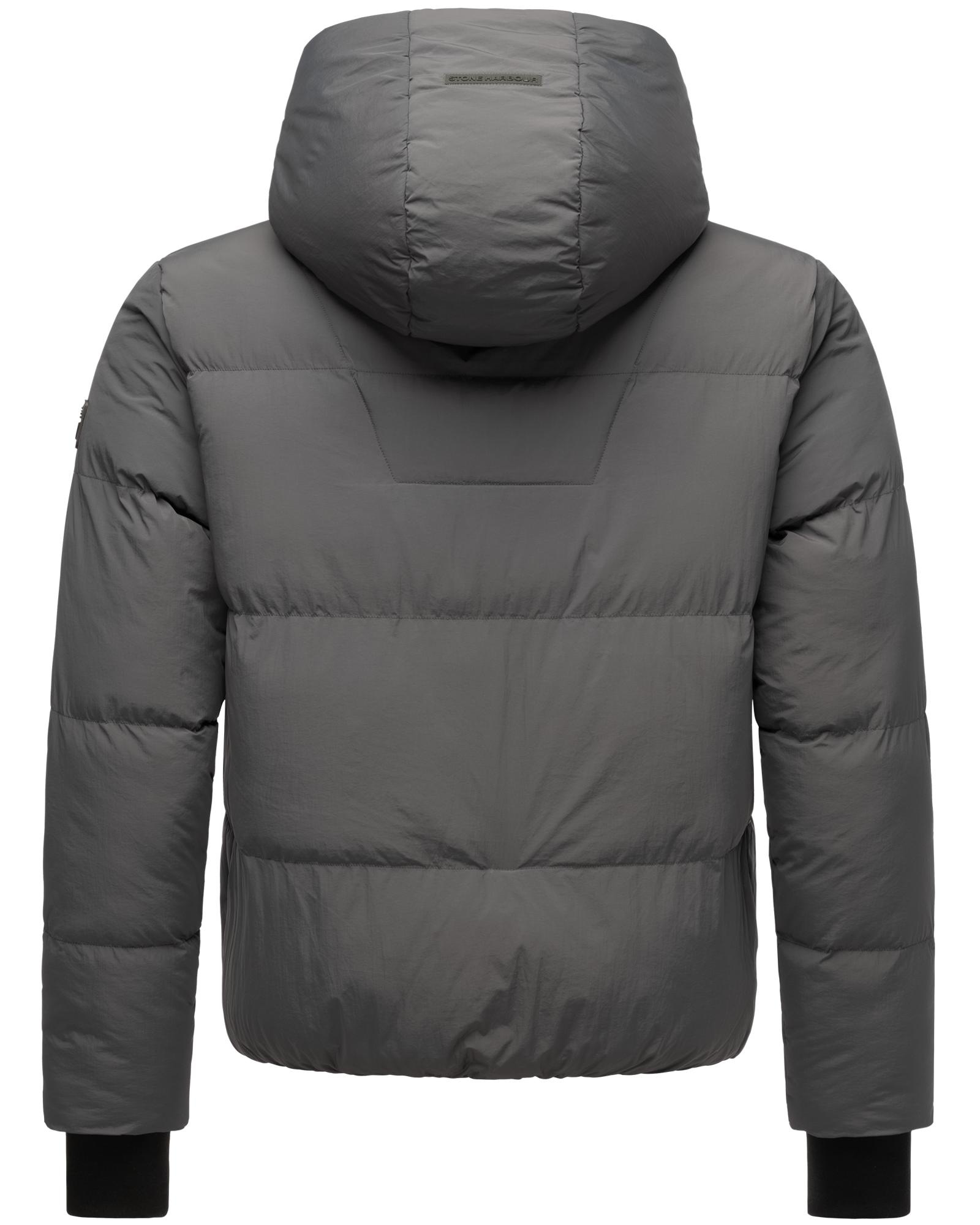 Stone Harbour Steppjacke »Tayroos XX«, mit Kapuze, Gesteppte Herren Winterjacke mit Kapuze