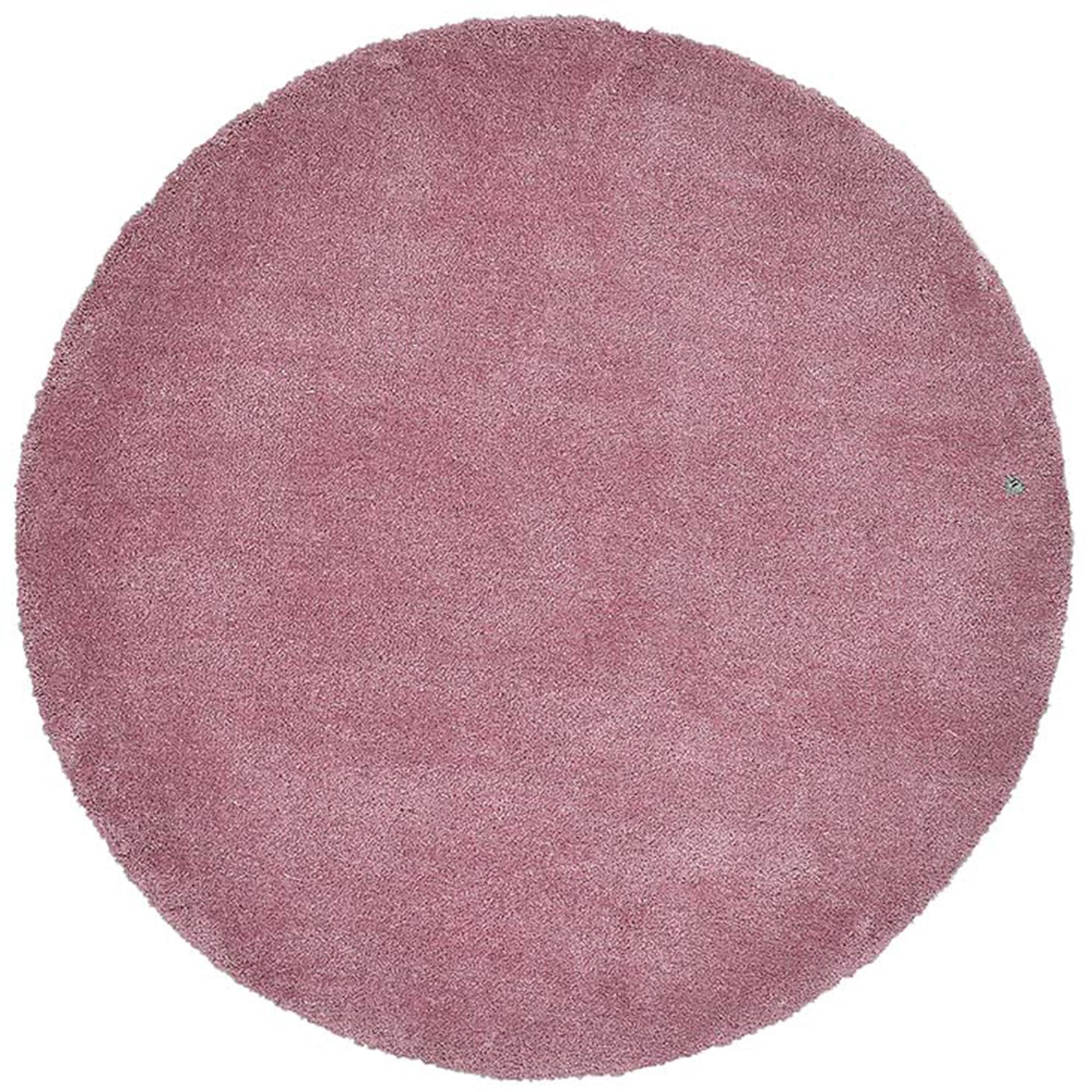 TOM TAILOR HOME "Shaggy Teppich Cozy" rund 25 mm Höhe Uni Farben, auch in Pastell Farben, weich & kuschelig