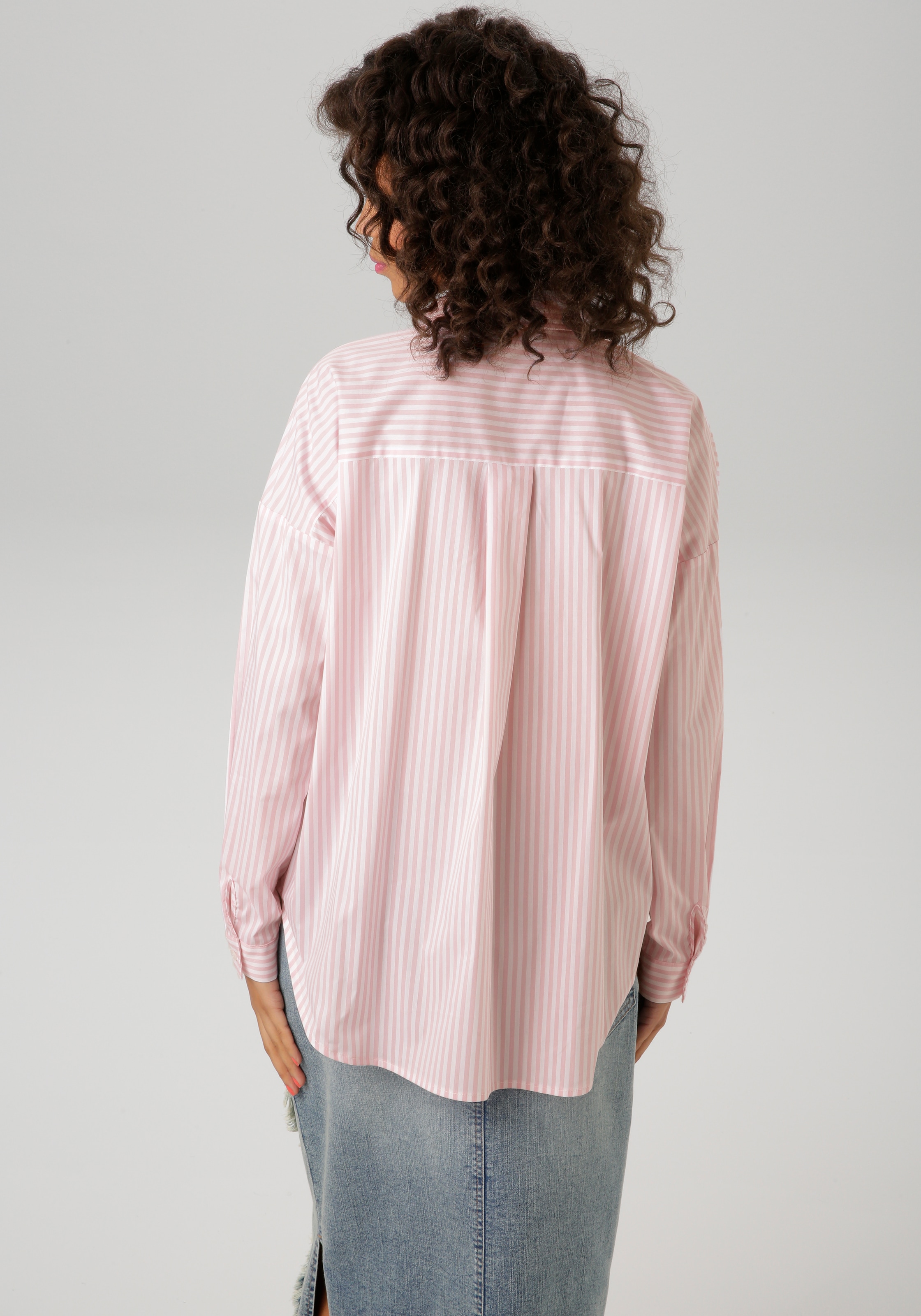 Aniston CASUAL Hemdbluse, im Streifen-Dessin - NEUE KOLLEKTION