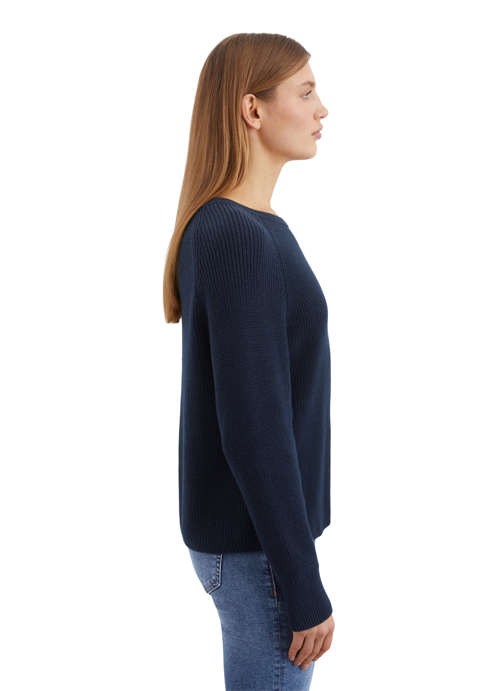 Marc O'Polo Strickpullover »aus Heavy-Weight-Organic-Cotton«