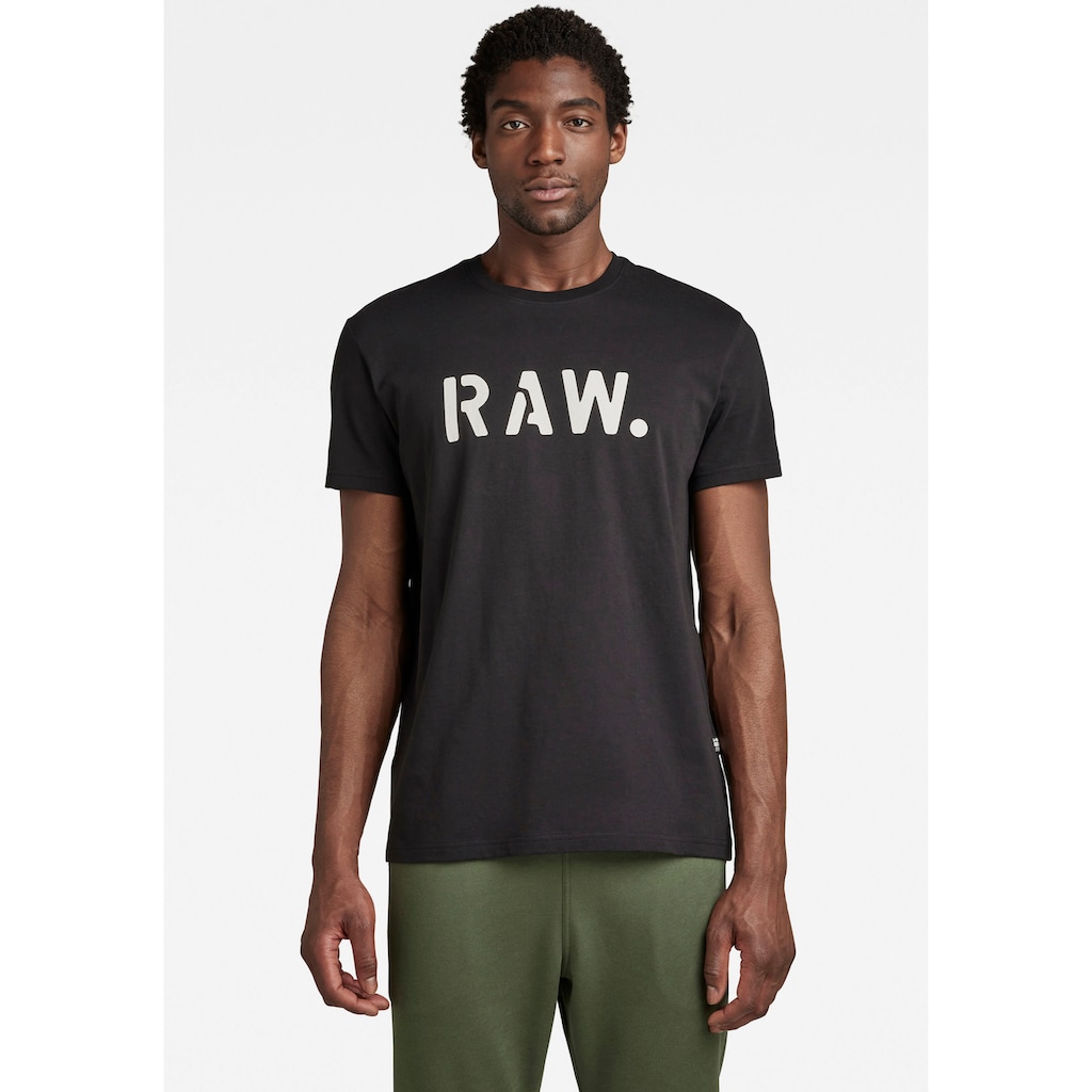 G-Star RAW Print-Shirt »Stencil RAW T-Shirt«