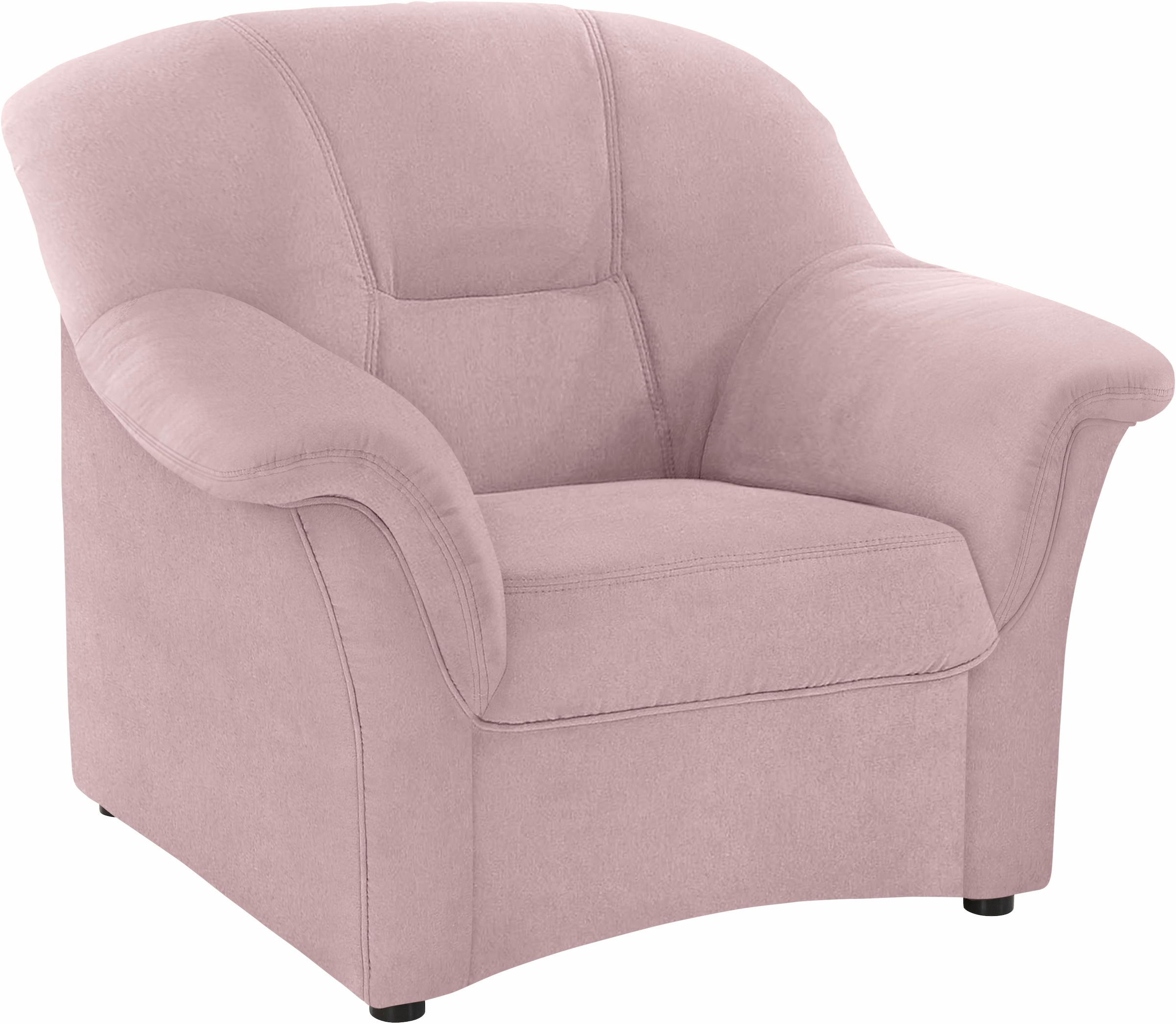 DOMO collection Sessel "SARAFINA Breite 102 cm, auch mit Federkern für noch mehr Sitzkomfort" whlw. mit Federkern, elegantes Design