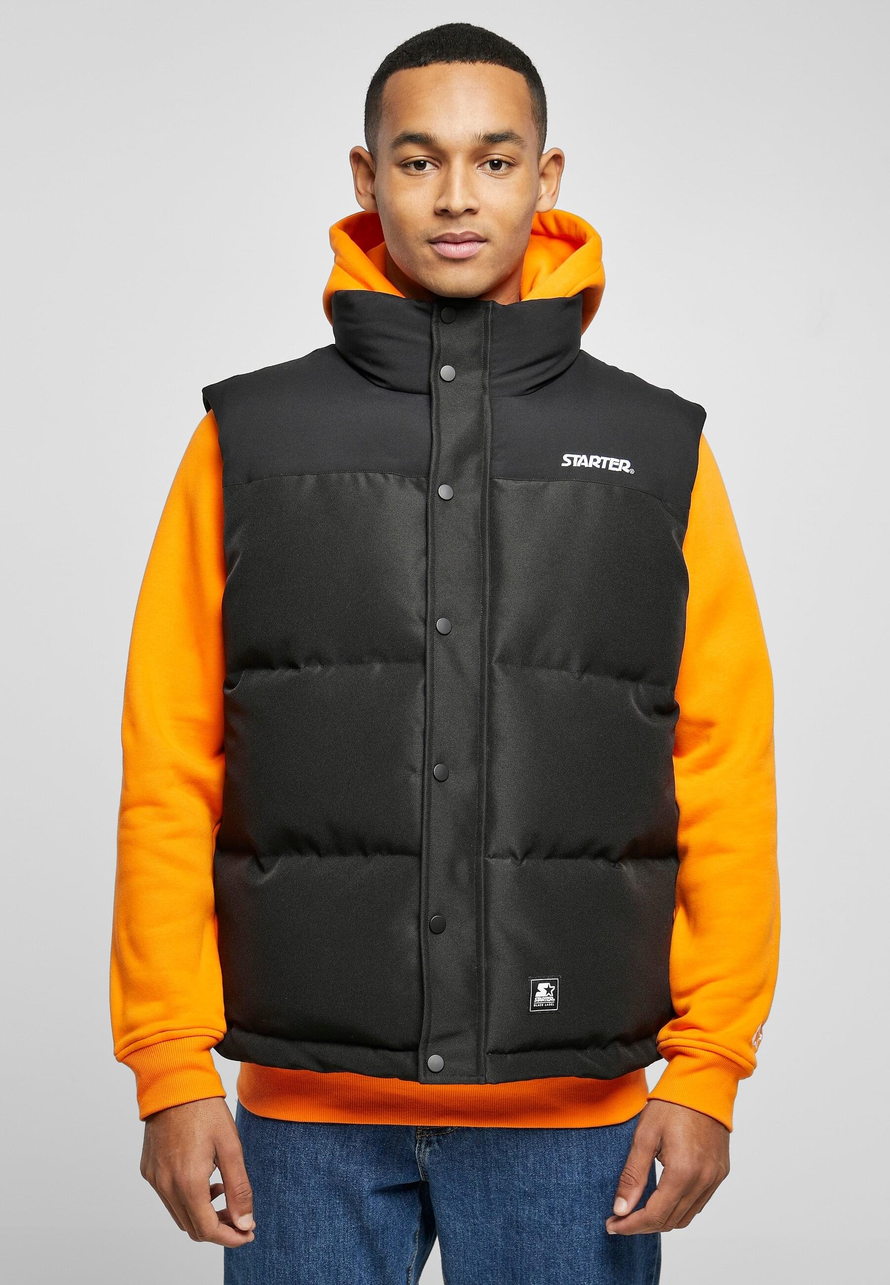 Starter Black Label Steppweste »Starter Black Label Herren Starter Puffer Vest«, (1 tlg.)