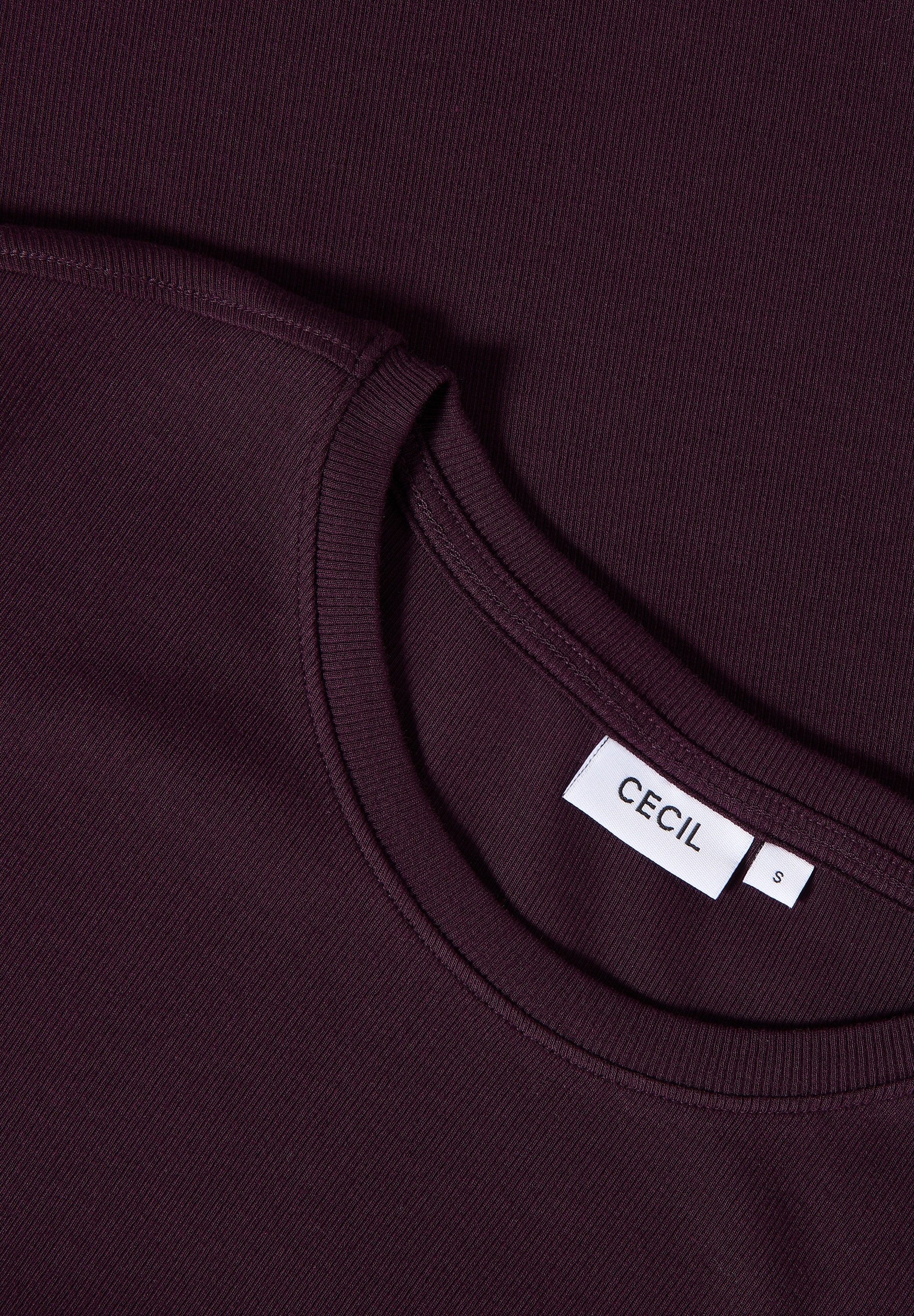 Cecil T-Shirt, aus Baumwolle mit Stretchante