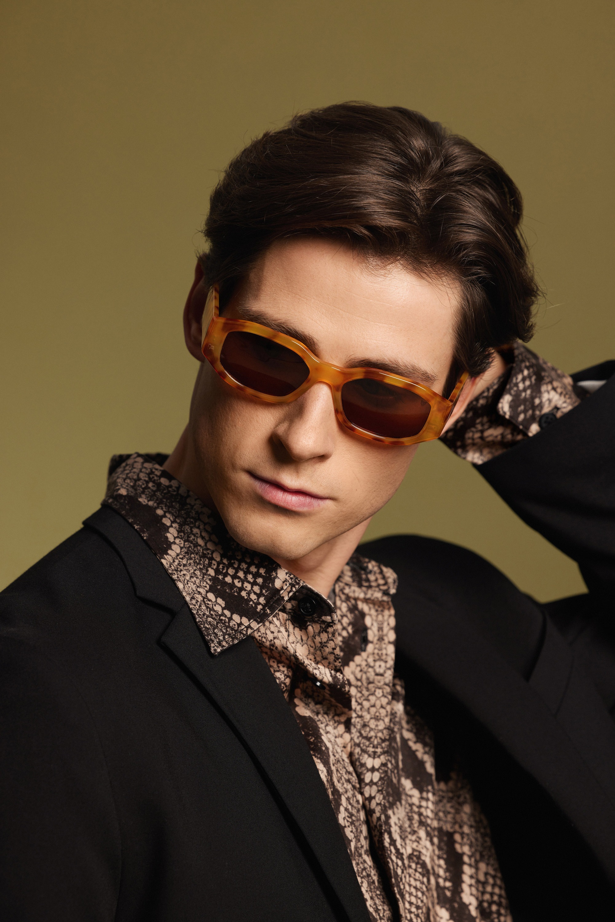 MARC LAUDER Sonnenbrille »LA03-02« 3: dark glass, strong solar luminosity