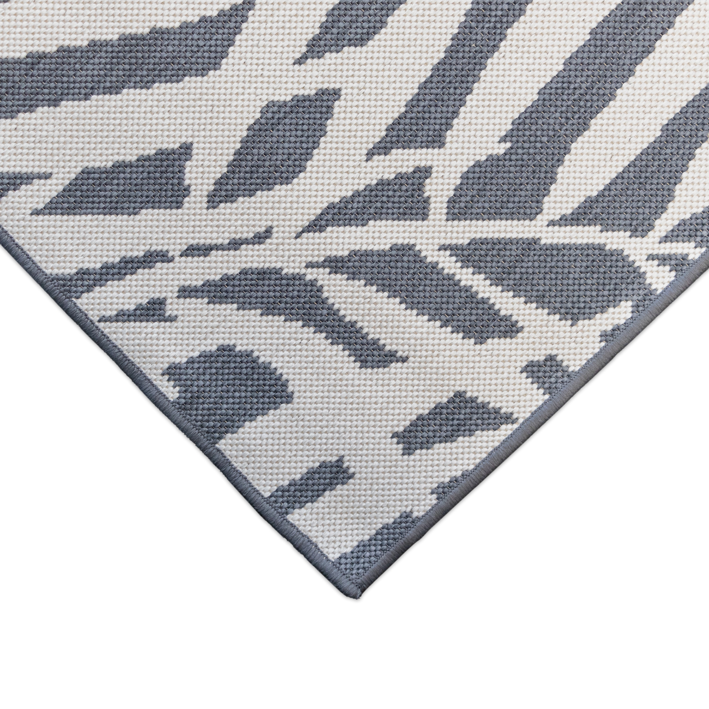 Primaflor-Ideen in Textil Teppich »Outdoorteppich REVERSO - Palm Tree«, rechteckig, 5 mm Höhe, Wendeteppich, Palmblätter, In- und Outdoor geeignet, wasserfest