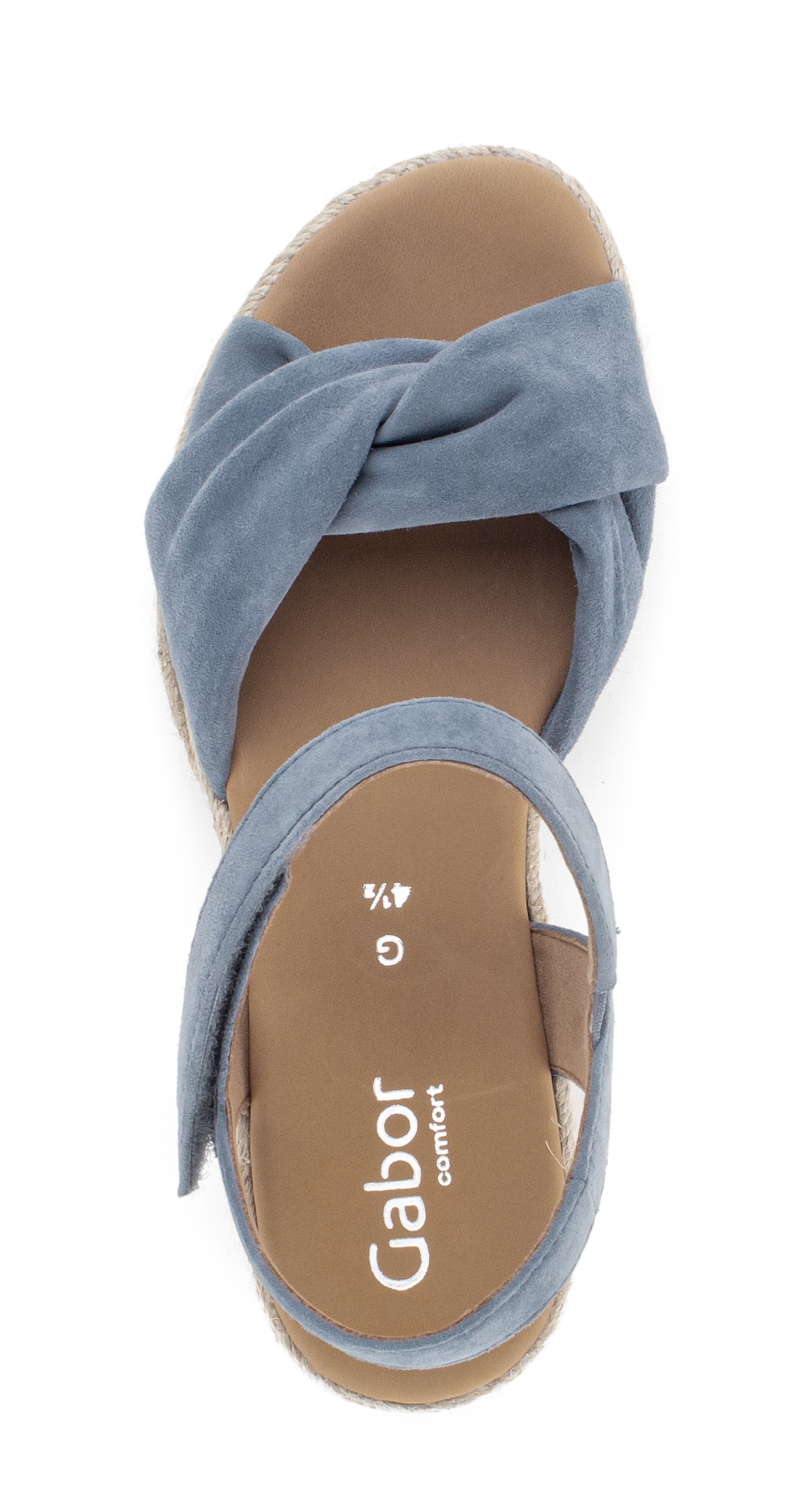 Gabor Keilsandalette »Athen«  Plateau, Sommerschuh in Bequemweite G (=weit)