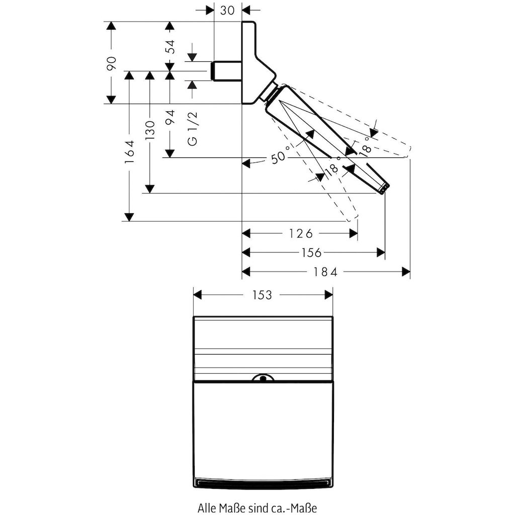 hansgrohe Regenduschkopf »Raindance Rainfall«