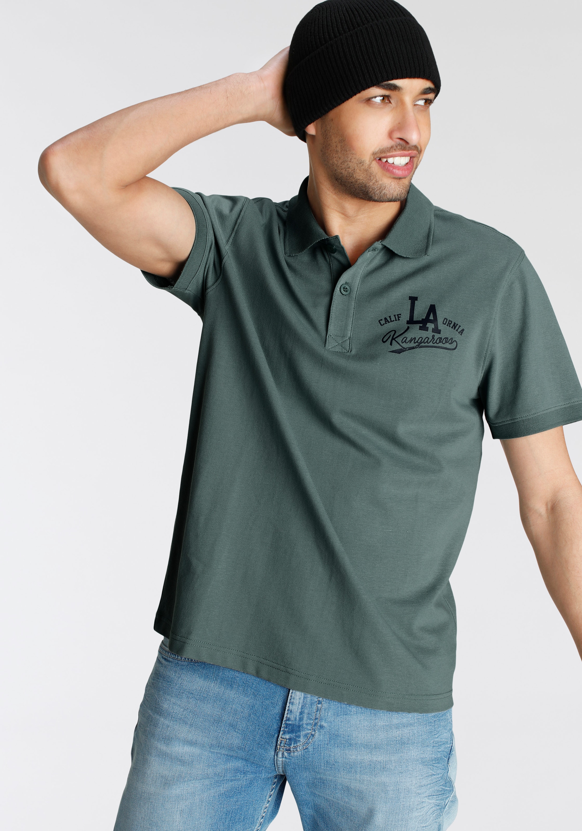 KangaROOS Poloshirt, halbarm, casualer Stil, für Sommer und Freizeit, aus B günstig online kaufen