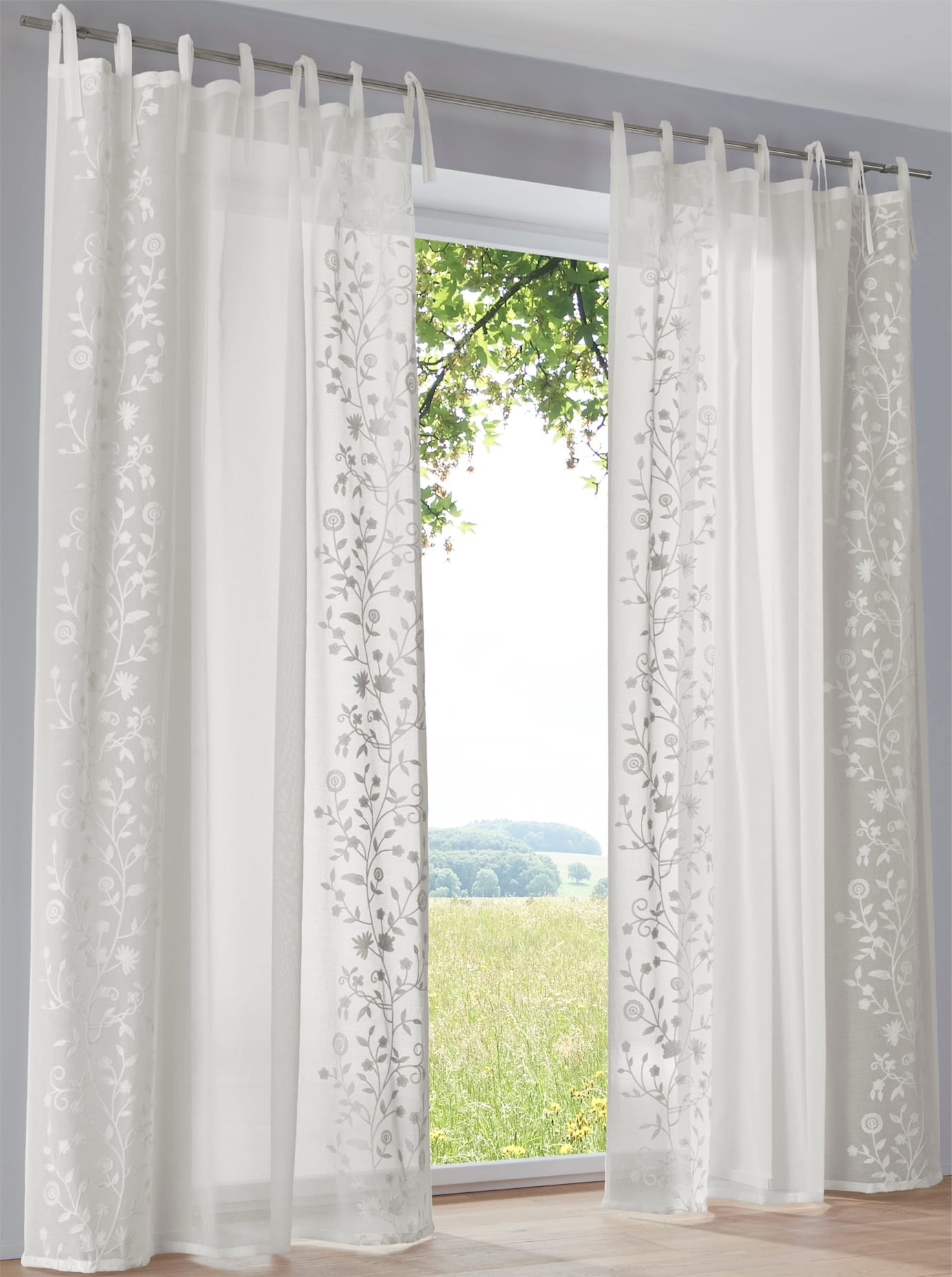 heine home Gardine Bindebänder 1 Stk. tlg. günstig online kaufen