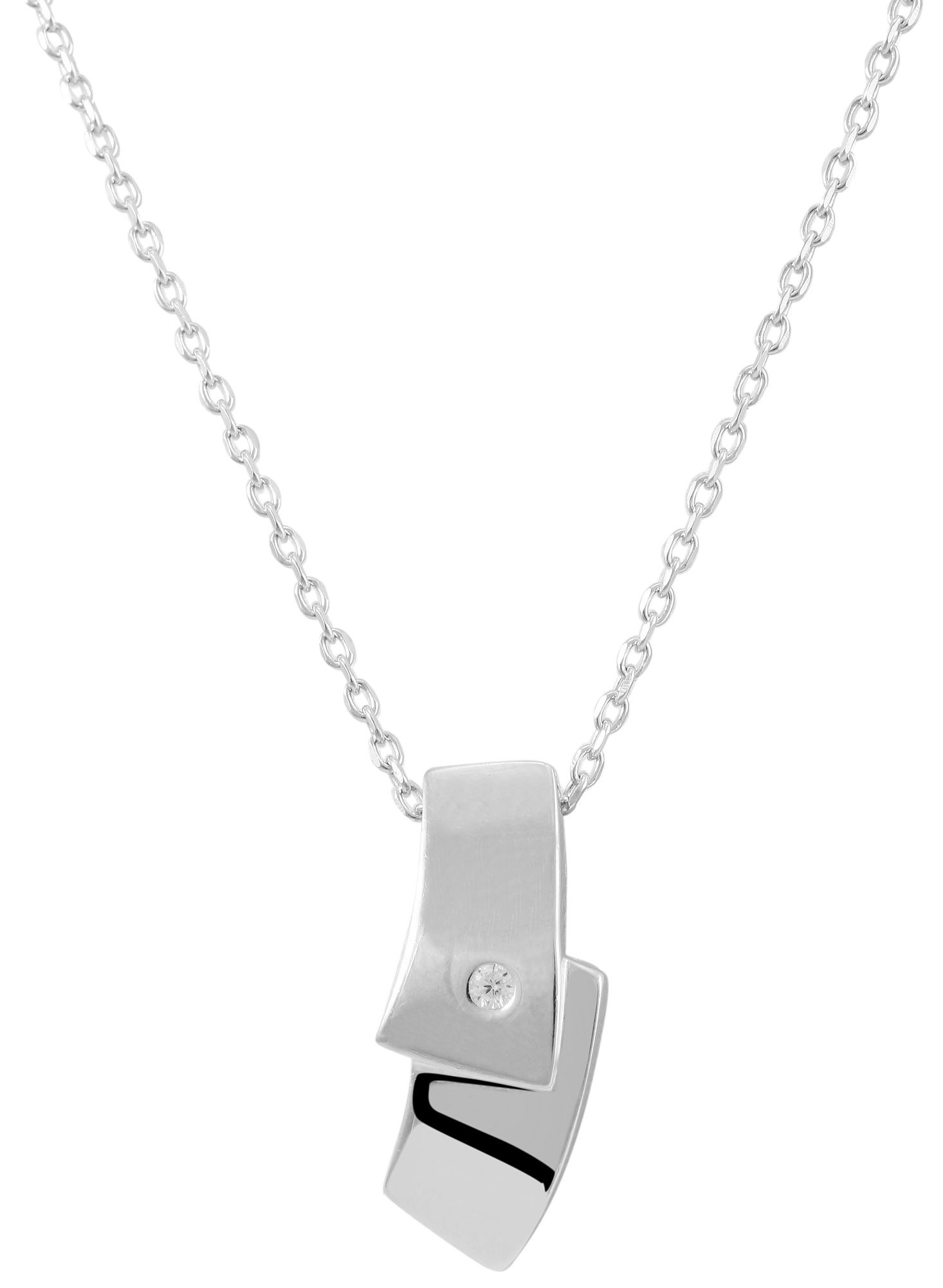Adelia´s Kettenanhänger »Anhänger aus 925 Silber mit Zirkonia«  Ein Geschenk, das Freude macht
