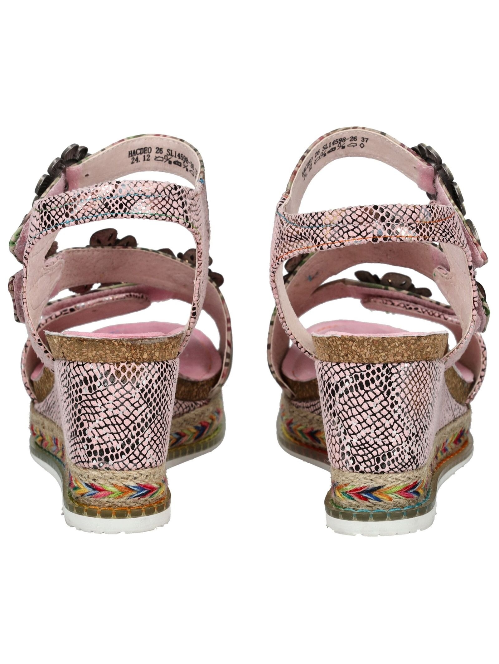 LAURA VITA Keilsandalette »LAURA VITA Sandalen Leder/Synthetik«