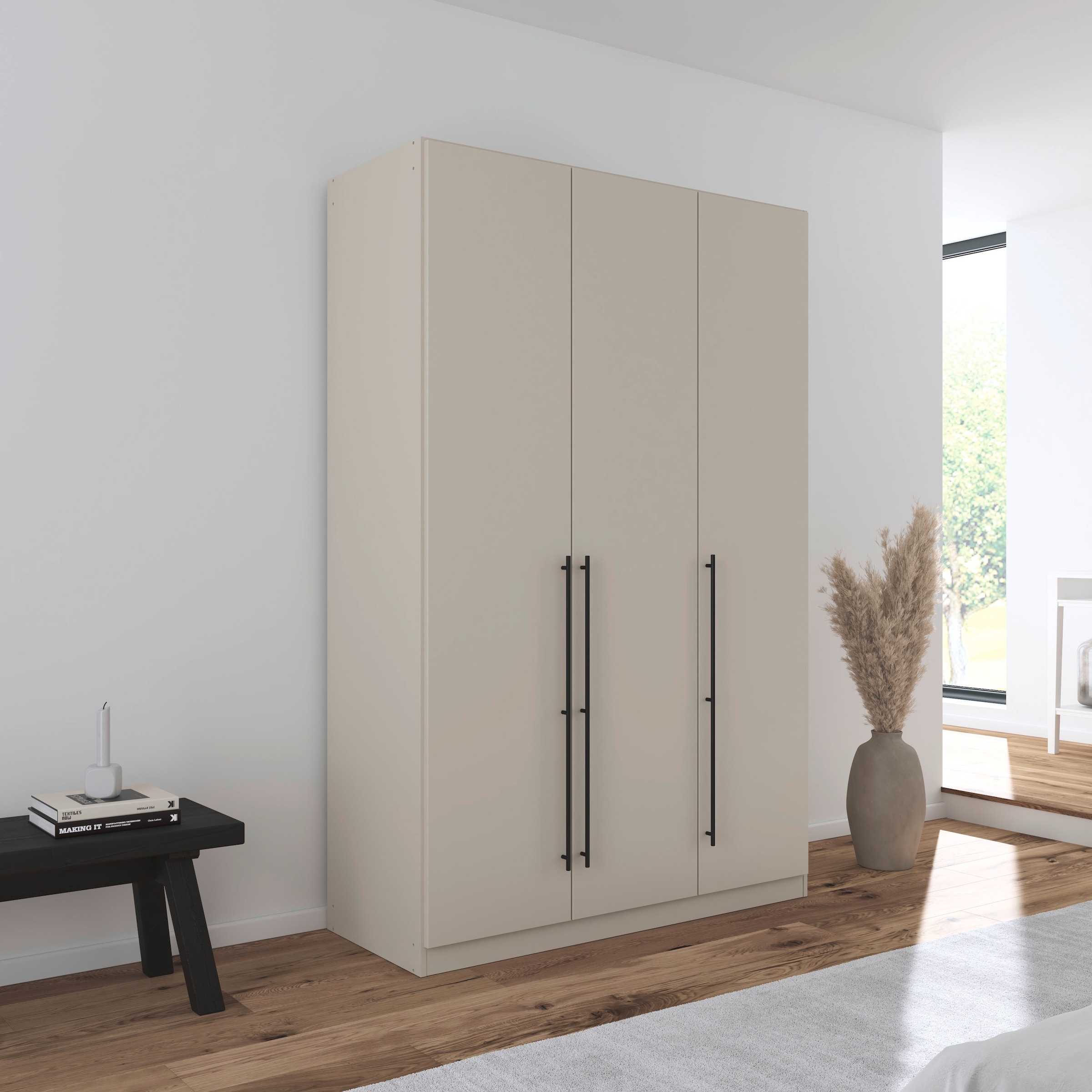 Thumbnail - rauch Kleiderschrank "Drehtürenschrank Schrank Garderobe Wäscheschrank Schlafzimmer AVOLA" in 3 verschiedenen Ausstattun...