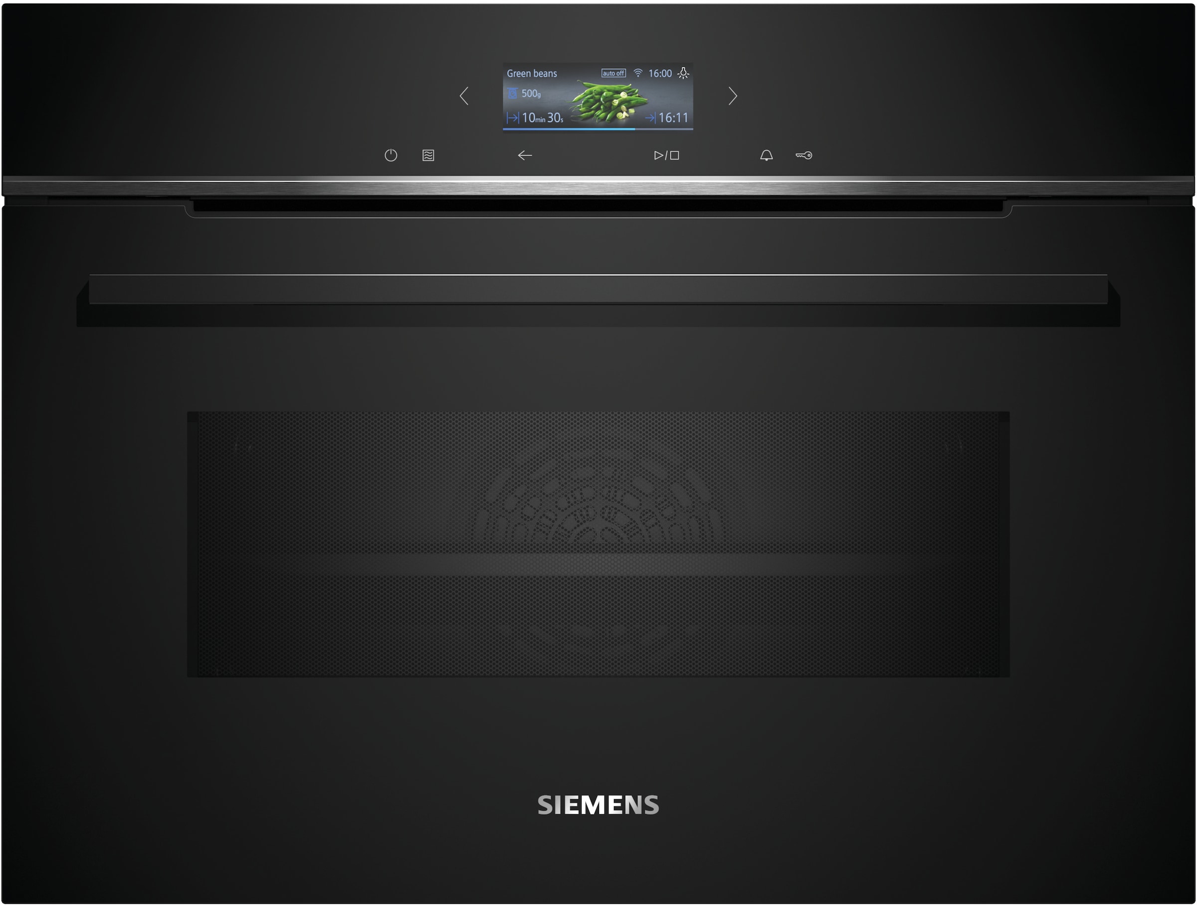 SIEMENS Backofen mit Mikrowelle iQ700 "CM724G1B1", Hydrolyse